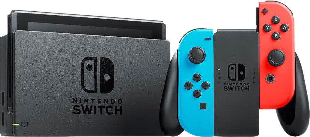 Nintendo Switch (2019 Upgrade) Red/Blue