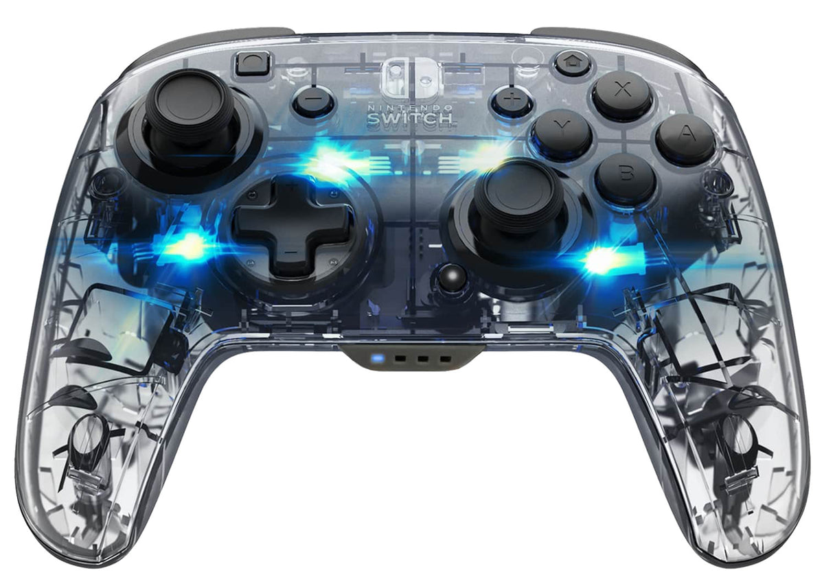 PDP Afterglow manette Deluxe sans fil Nintendo Switch argent