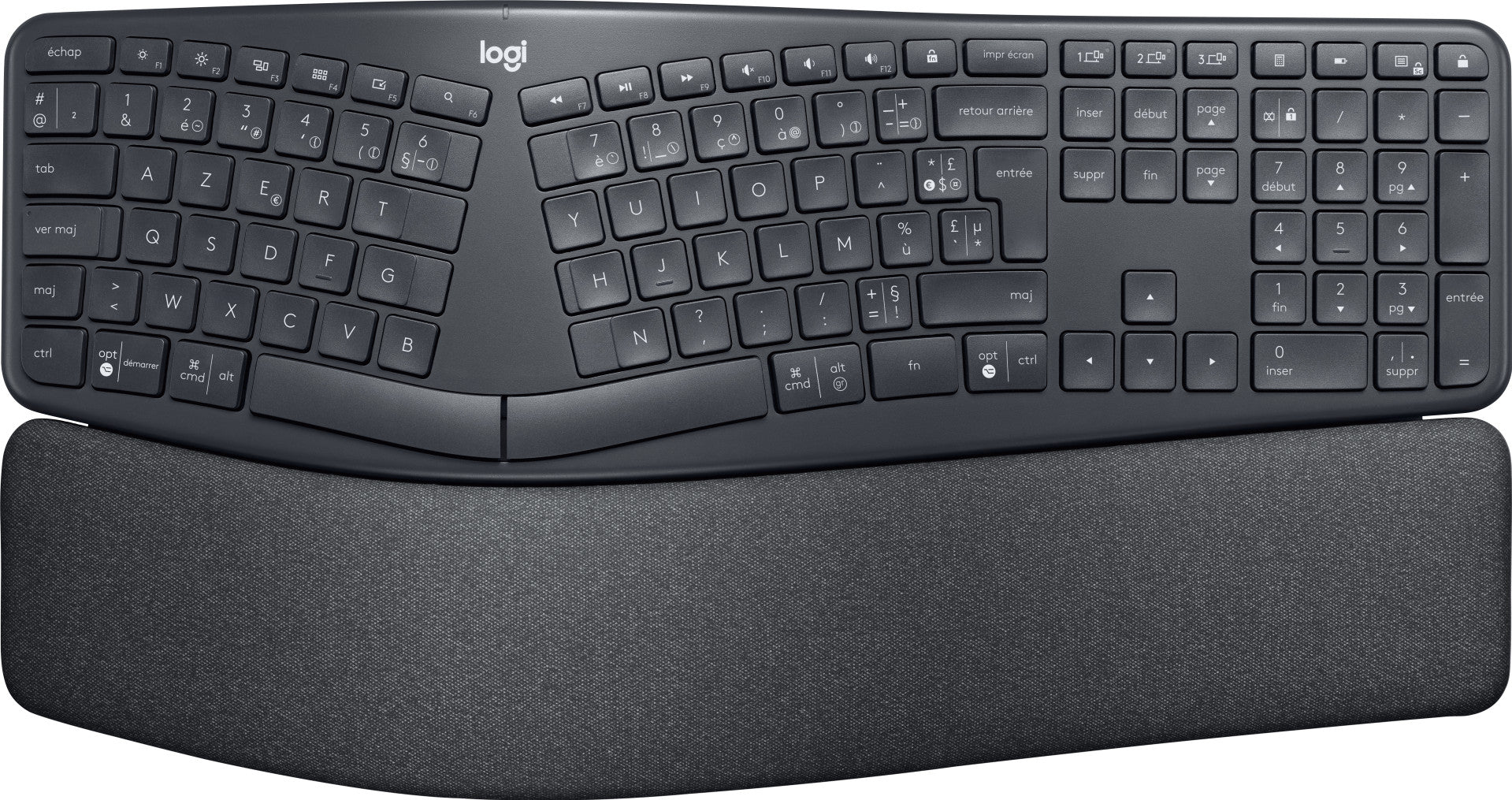 Logitech K860 Ergonomisch Draadloos Toetsenbord AZERTY