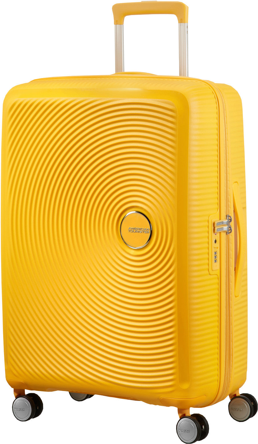 American Tourister Soundbox Spinner 67 cm TSA Exp Golden Yel