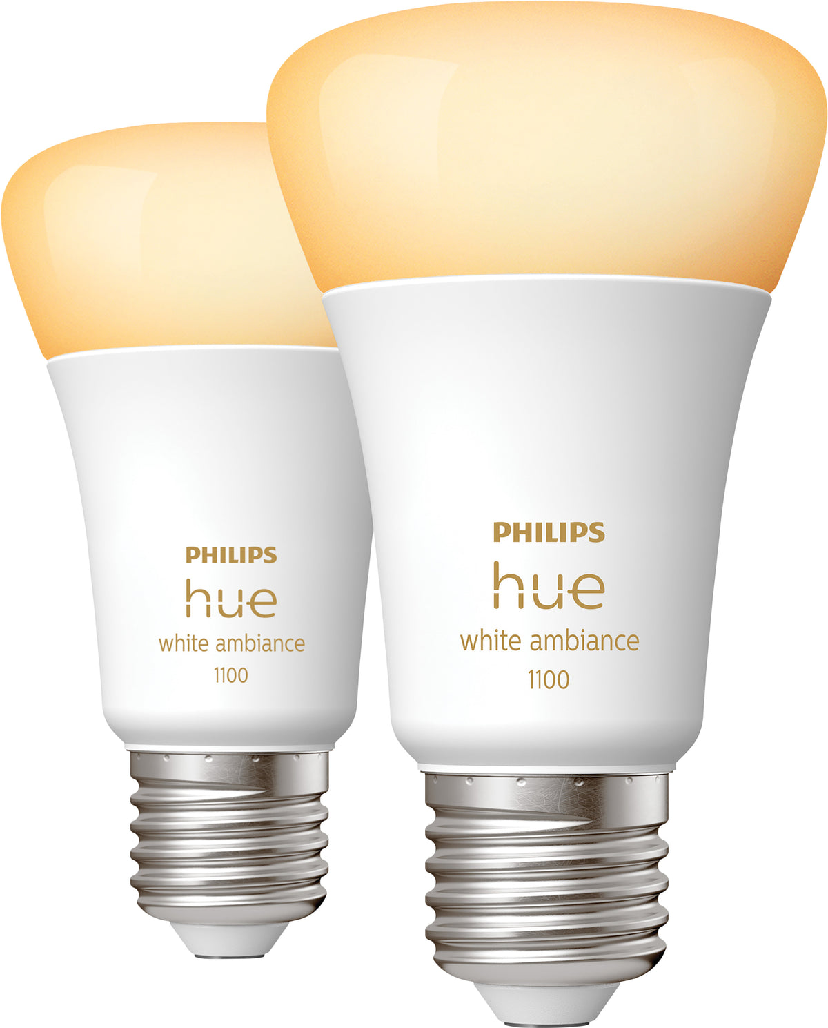 Philips Hue White Ambiance E27 10.5W Duo-Pack
