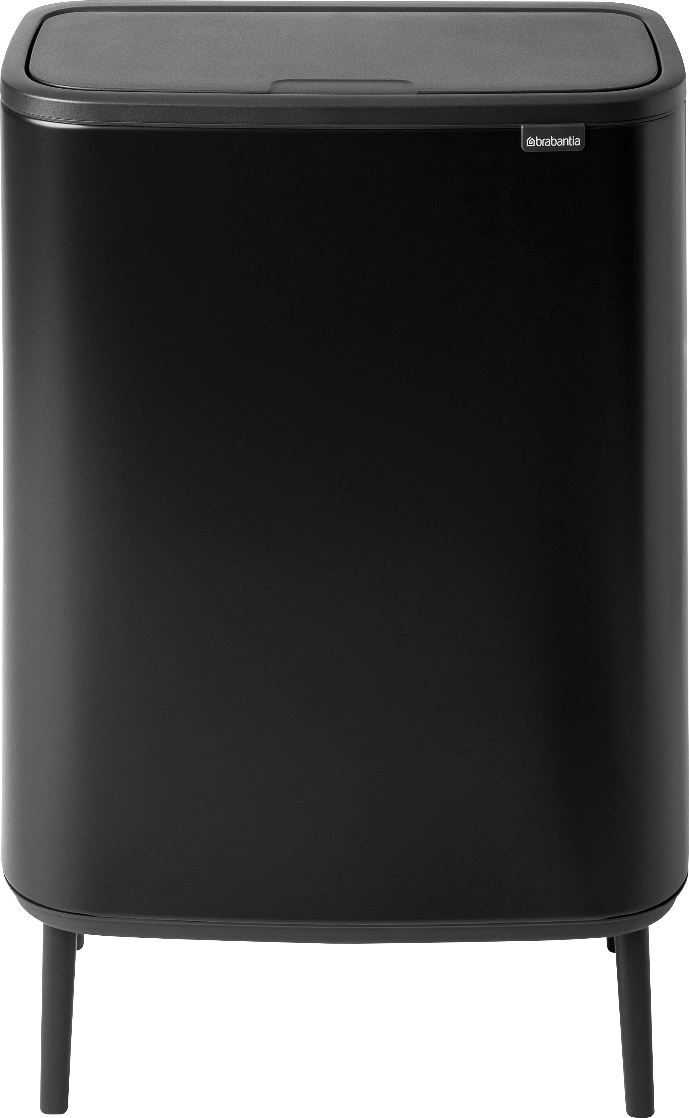 Brabantia Bo Touch Bin Hi afvalemmer 2 x 30 liter zwart