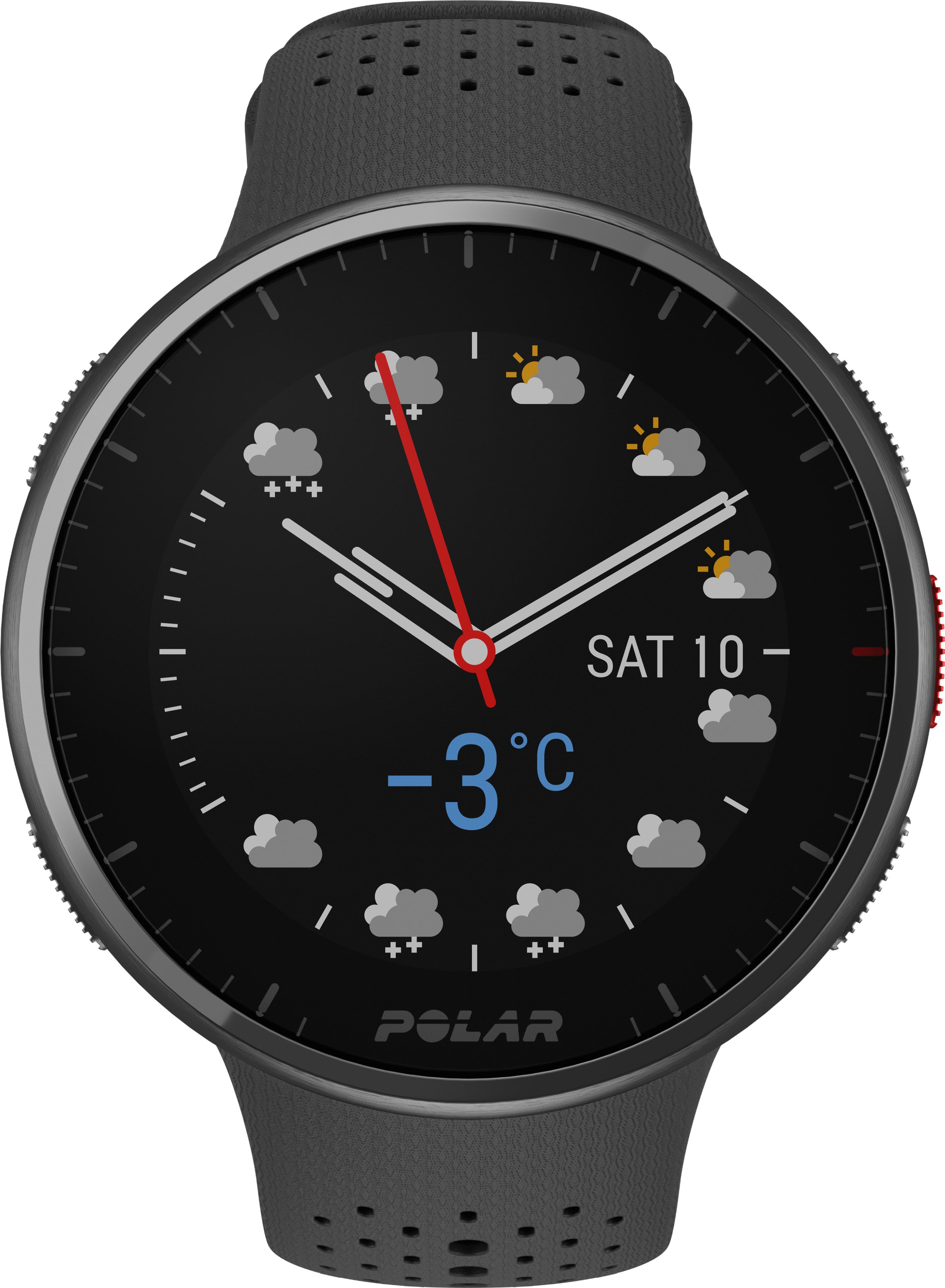 Polar Pacer Pro Grau/Schwarz S-L