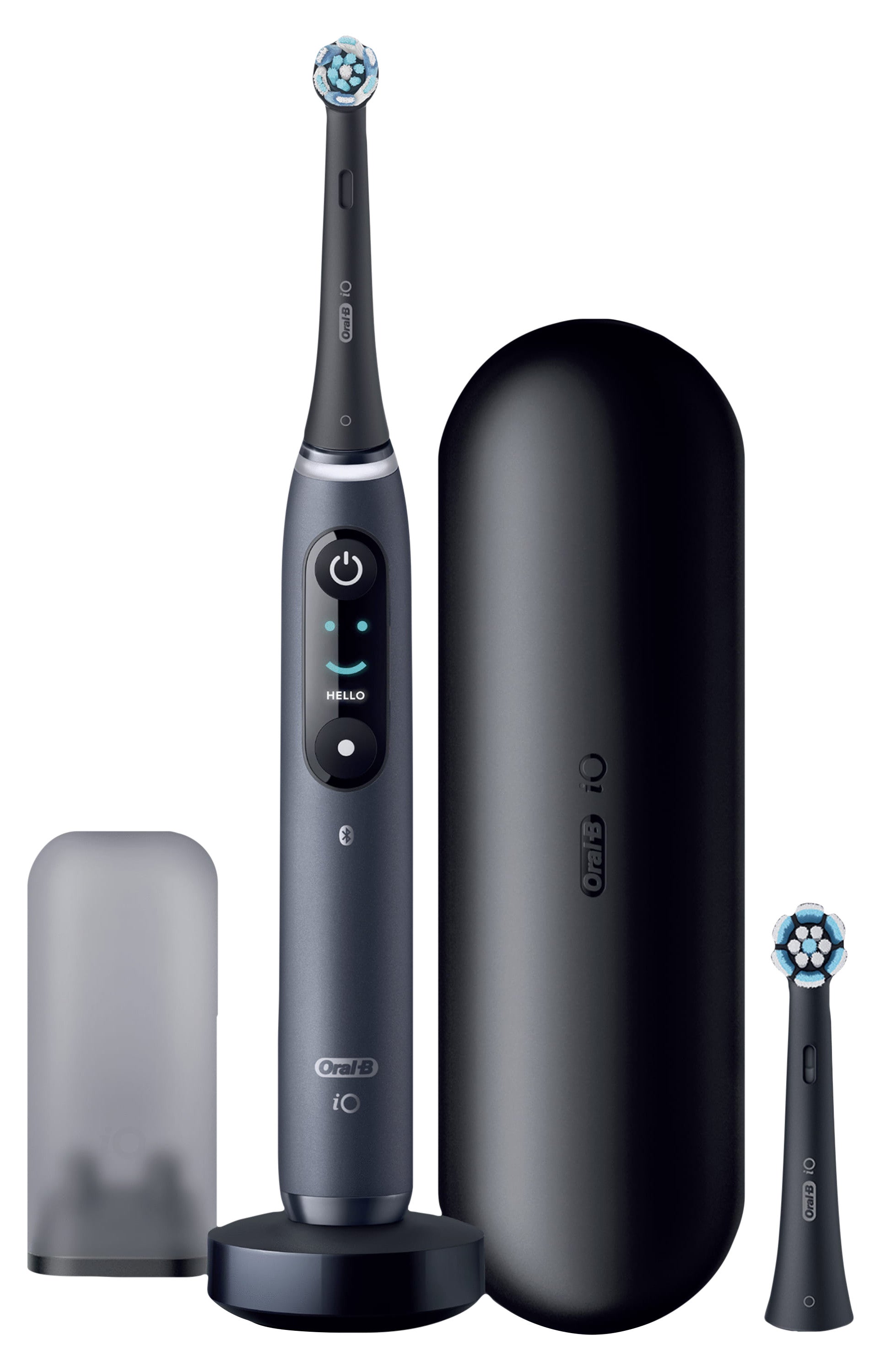 Oral-B iO Series 8n Schwarz mit zusätzlichem Bürstenkopf
