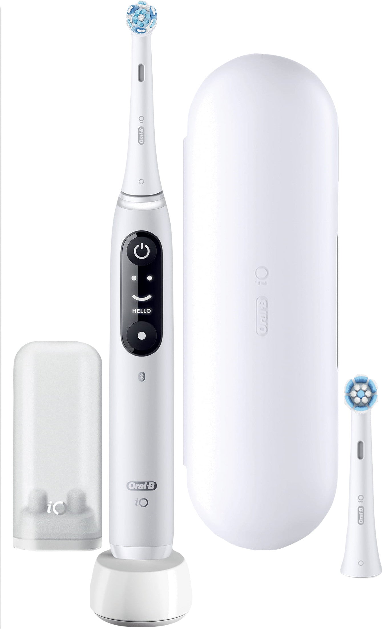 Oral-B iO Series 6N Weiß + zusätzlicher iO Gentle Care Aufsteckbürstenkopf