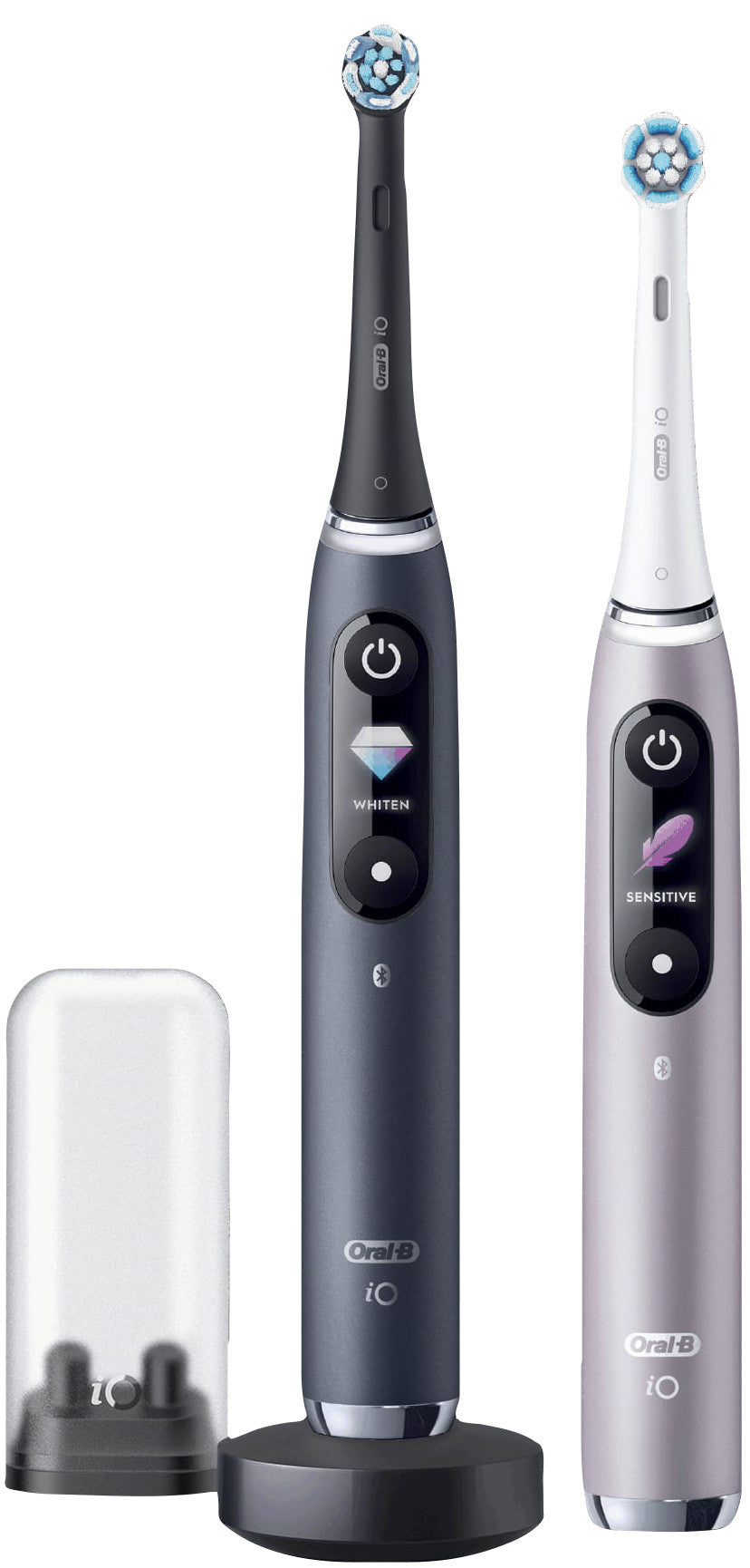 Oral-B iO9n Rozenkwarts en Onyx Zwart Duo Pack Speciale Edit