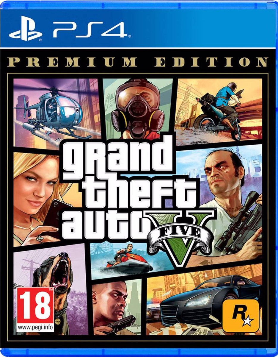 Take-Two Interactive Grand Theft Auto V (GTA 5) Premium-Ausgabe PS4