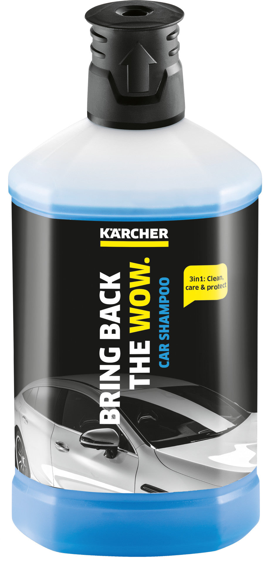 Karcher Plug&Clean Autoreiniger Wash & Wax 3in1 1 ltr