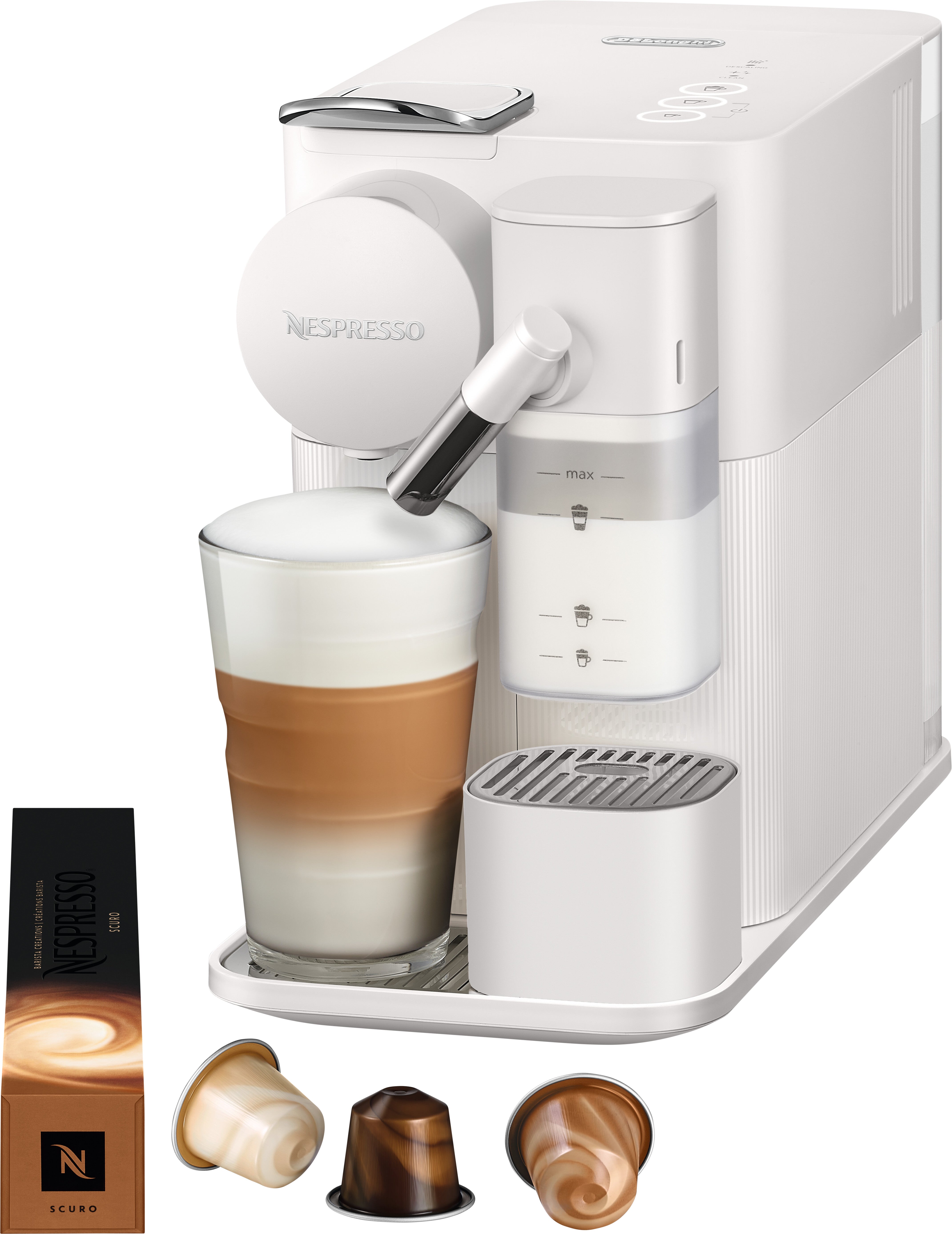 DeLonghi Nespresso Lattissima One EN510.W Wit