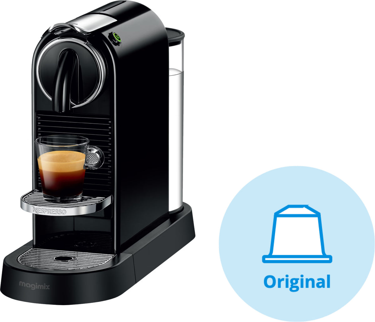 Magimix Nespresso CitiZ M196 Black BE
