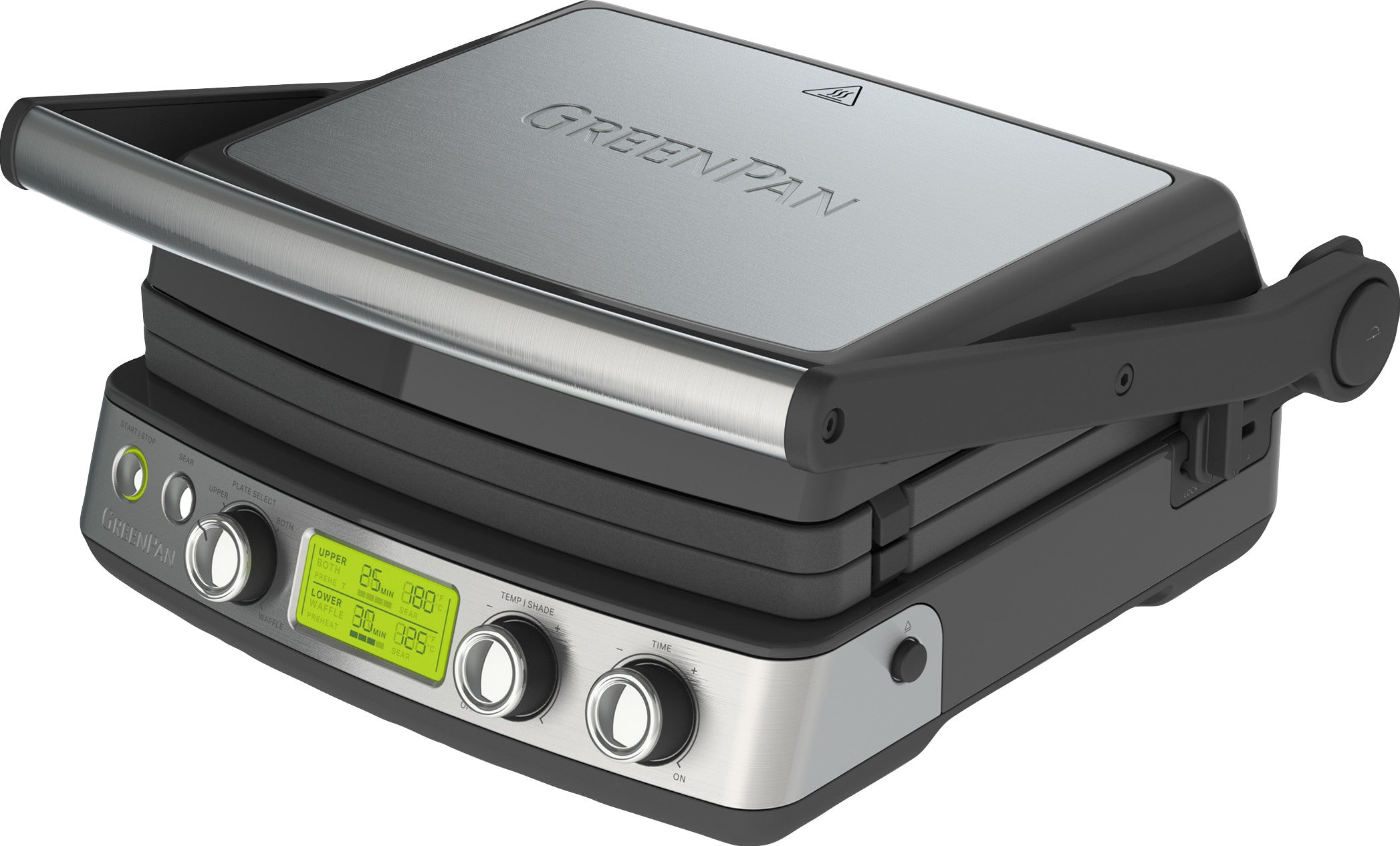 GreenPan Elite Kontaktgrill Schwarz