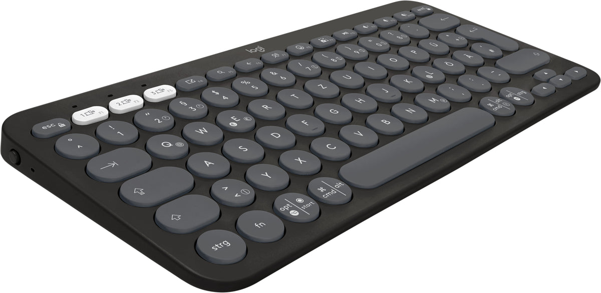 Logitech Pebble Keyboard 2 – K380s Graphit QWERTZ