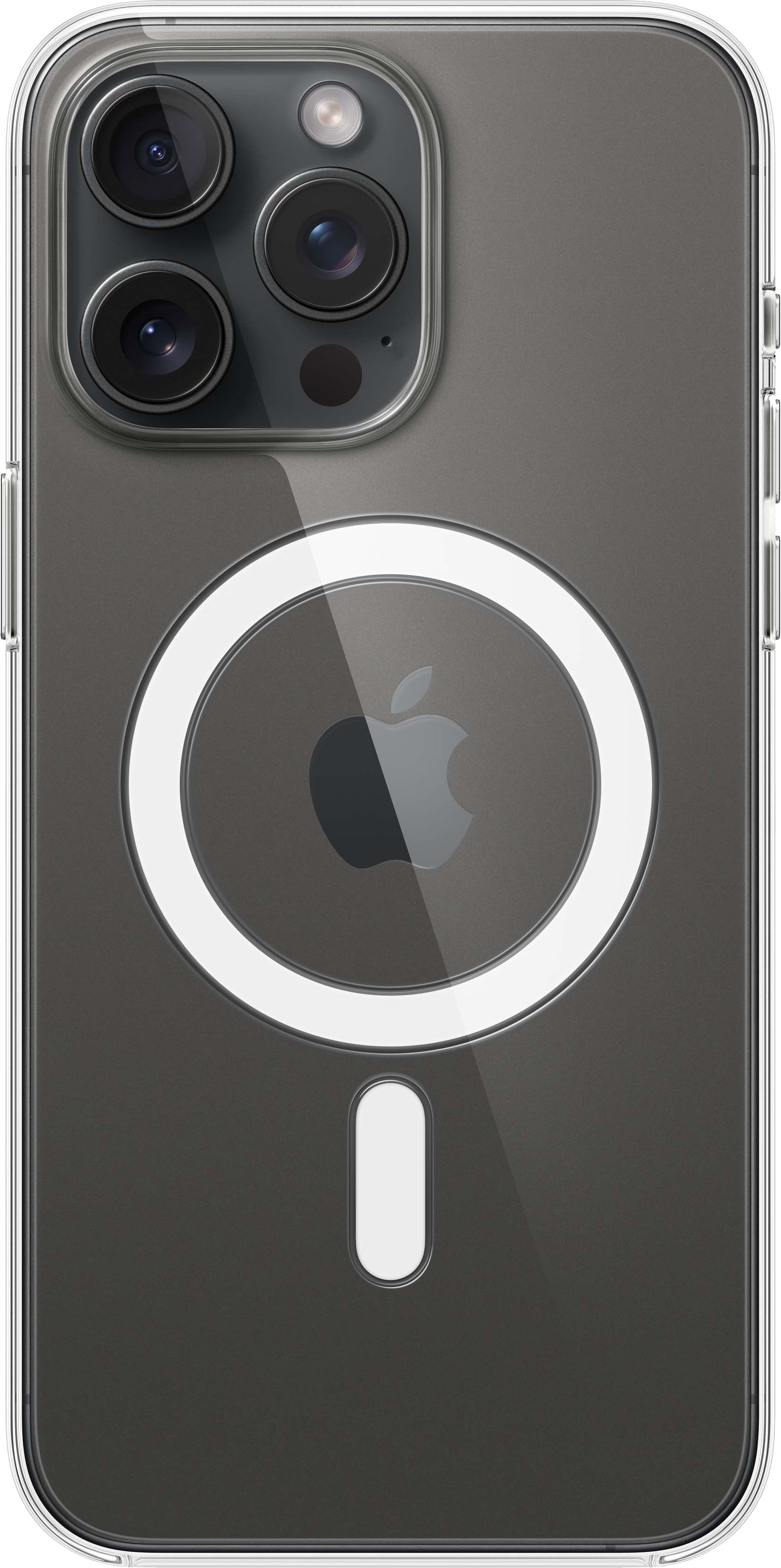 Apple iPhone 15 Pro Max Back Cover met MagSafe Transparant