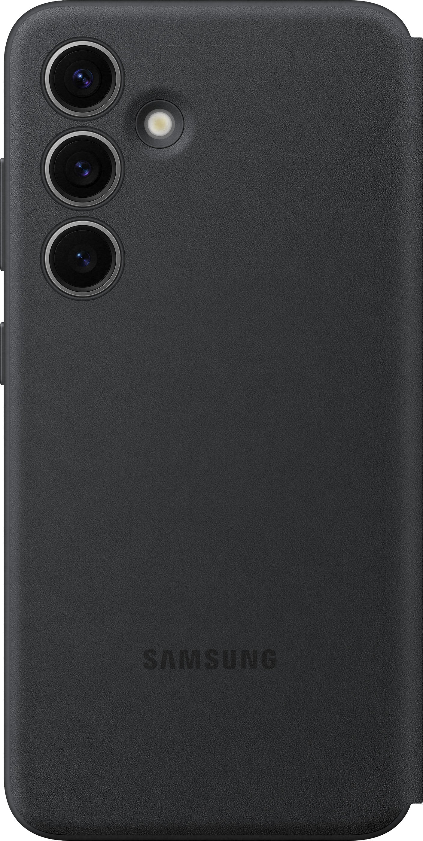 Samsung Galaxy S24 Smart View Brieftaschenhülle Schwarz