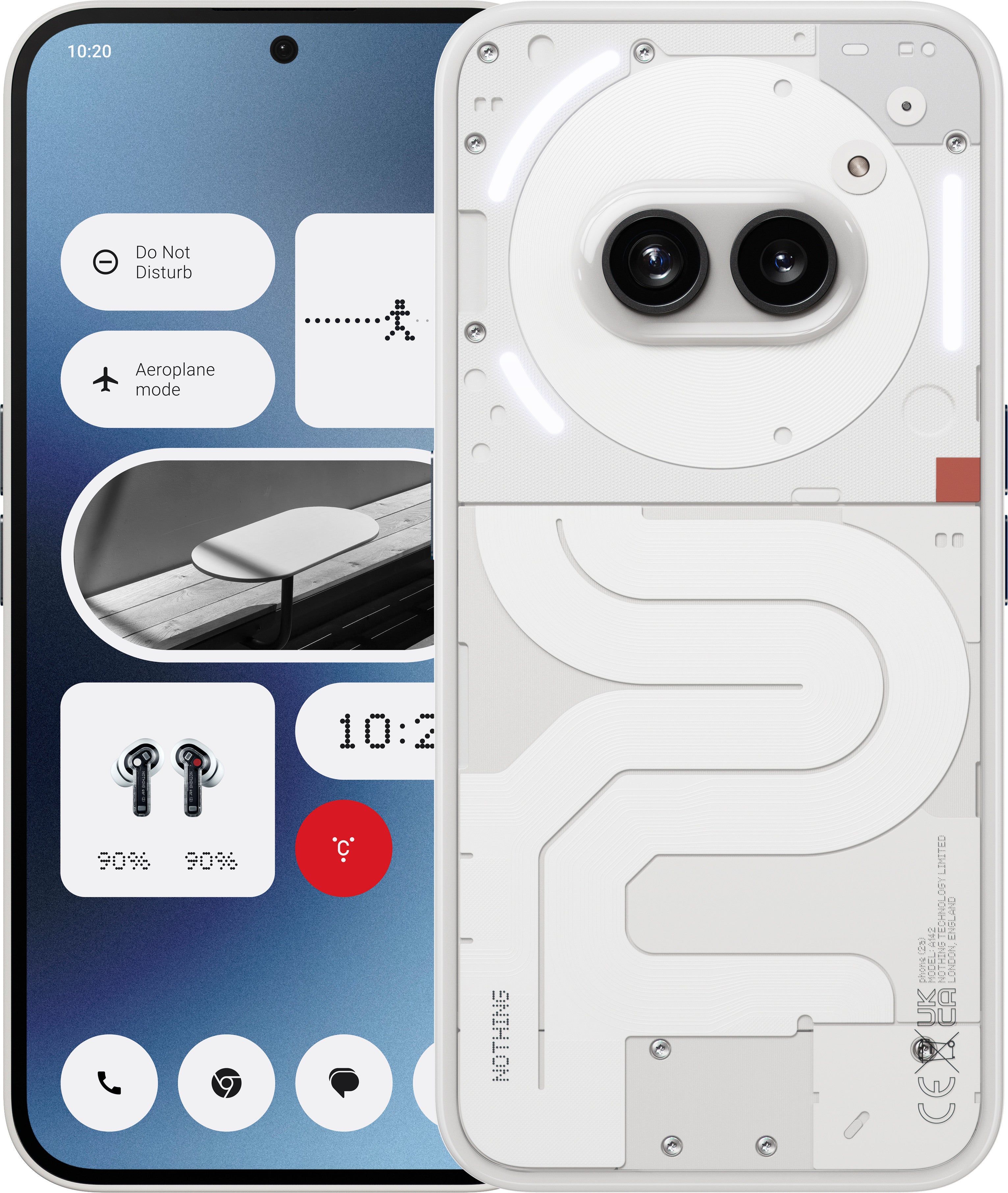 Nothing Tech Nothing Phone (2a) Weiß 8+128 Android