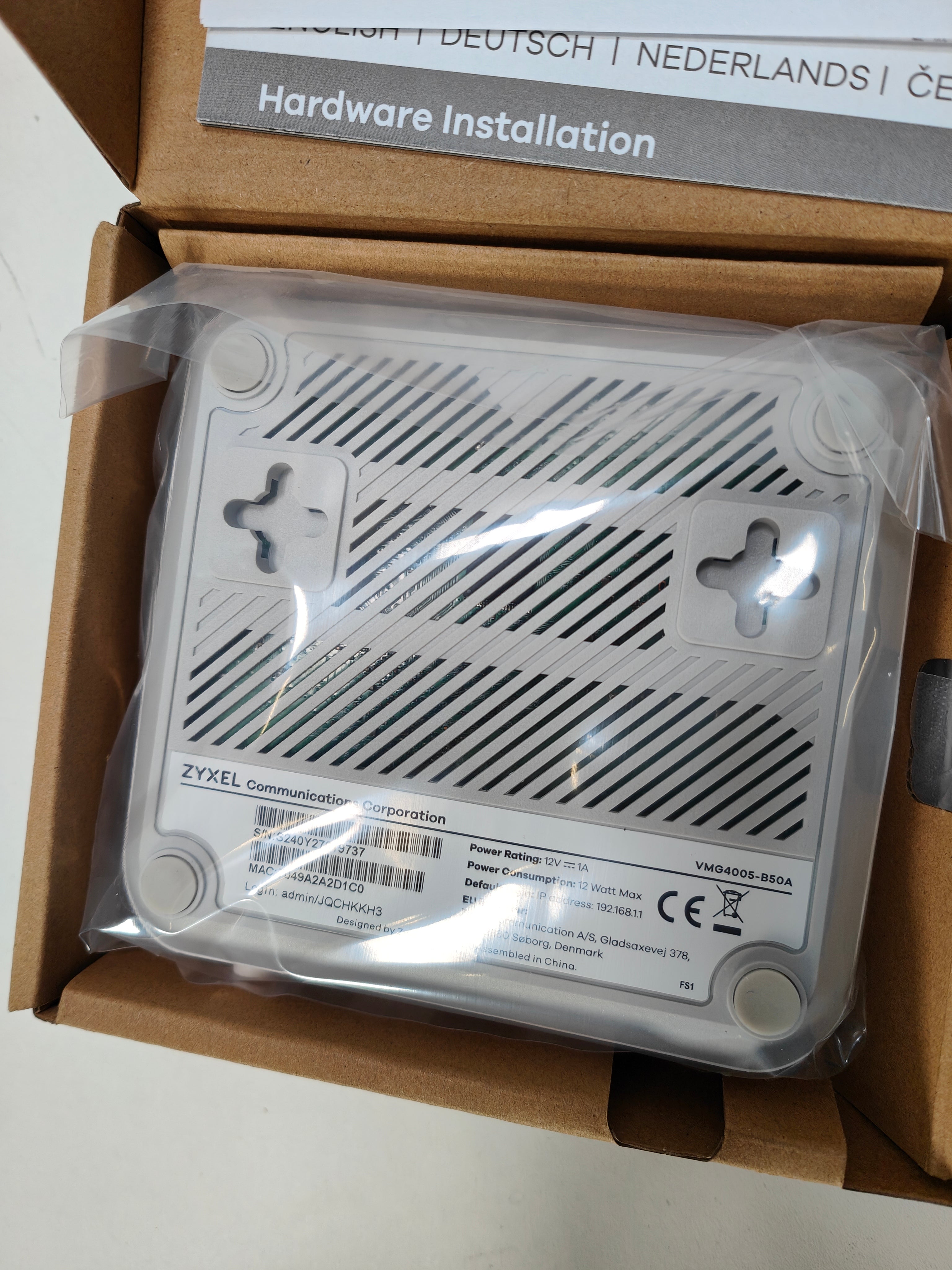 ZyXEL VMG4005-B50A VDSL2 Modem