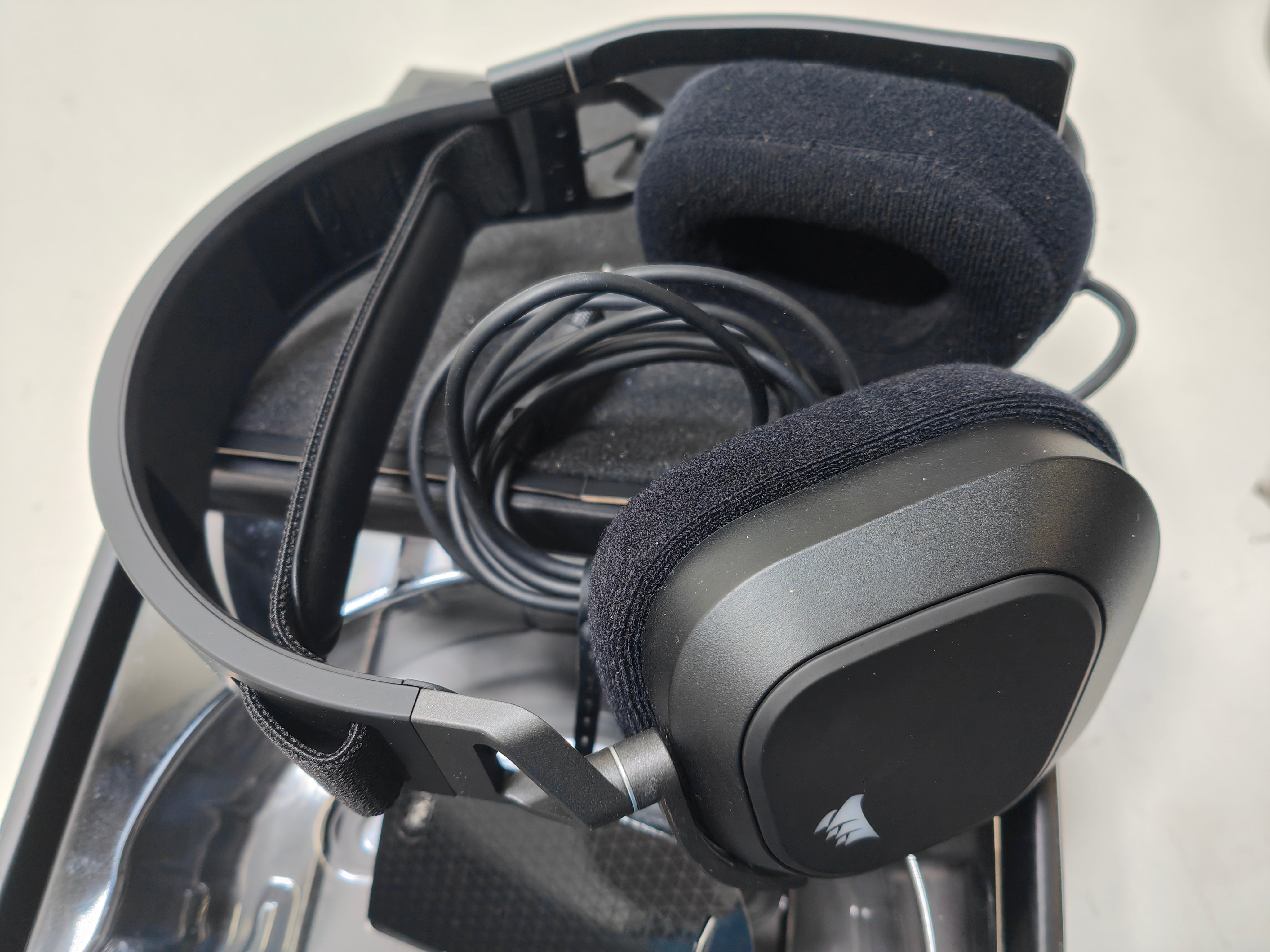 Corsair HS80 RGB Gaming Headset Zwart