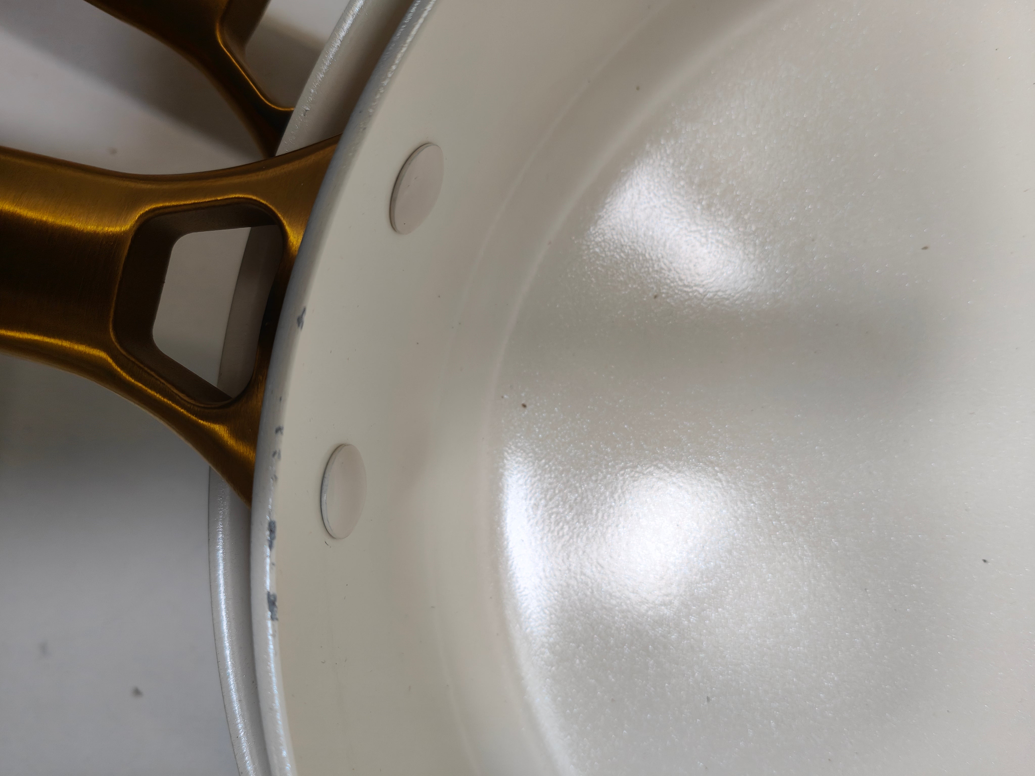 GreenPan Padova Reserve Batterie de cuisine 10 pièces Blanc crème