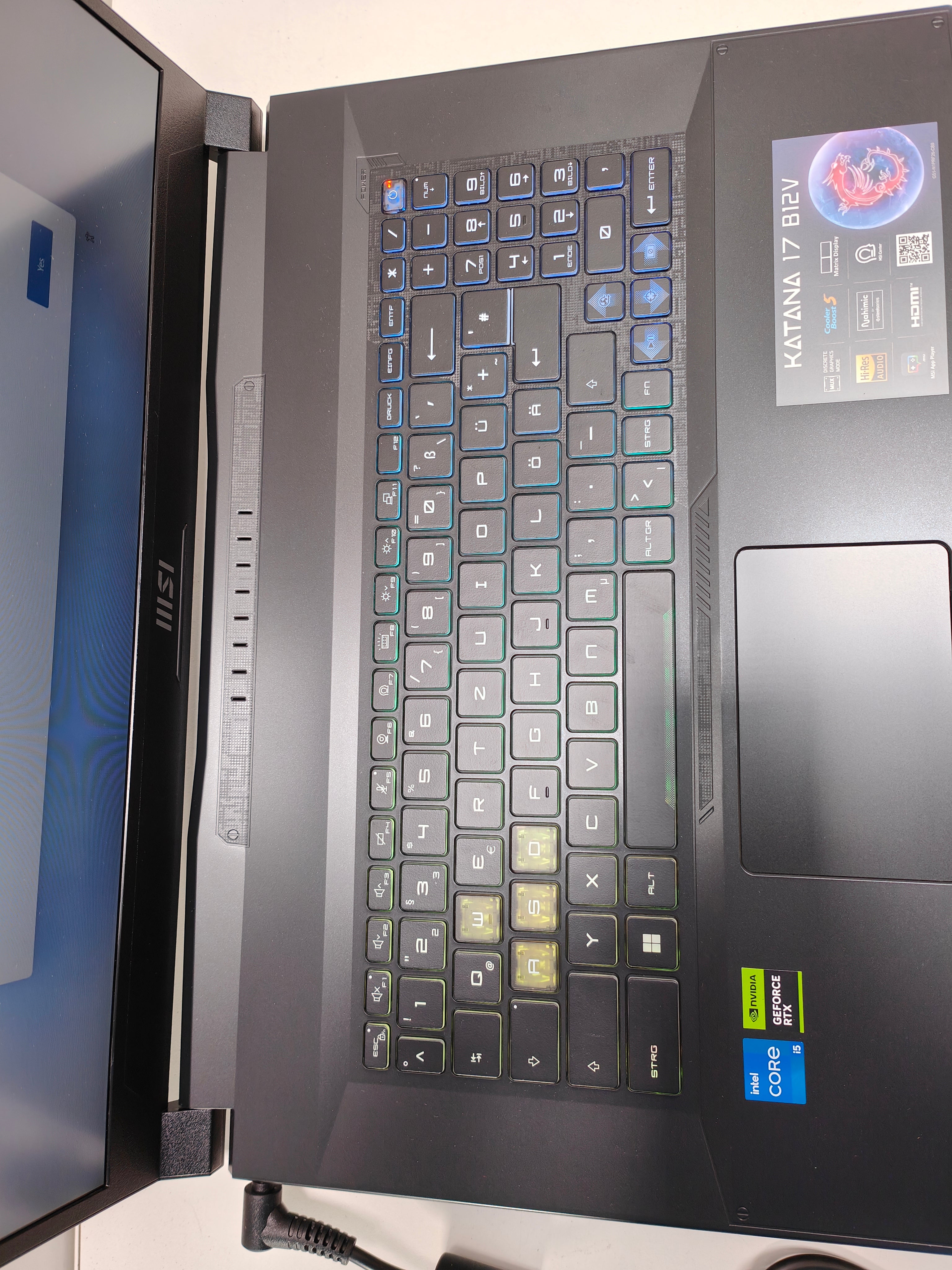 MSI Katana 17 B12VEK-407 QWERTZ (DE)