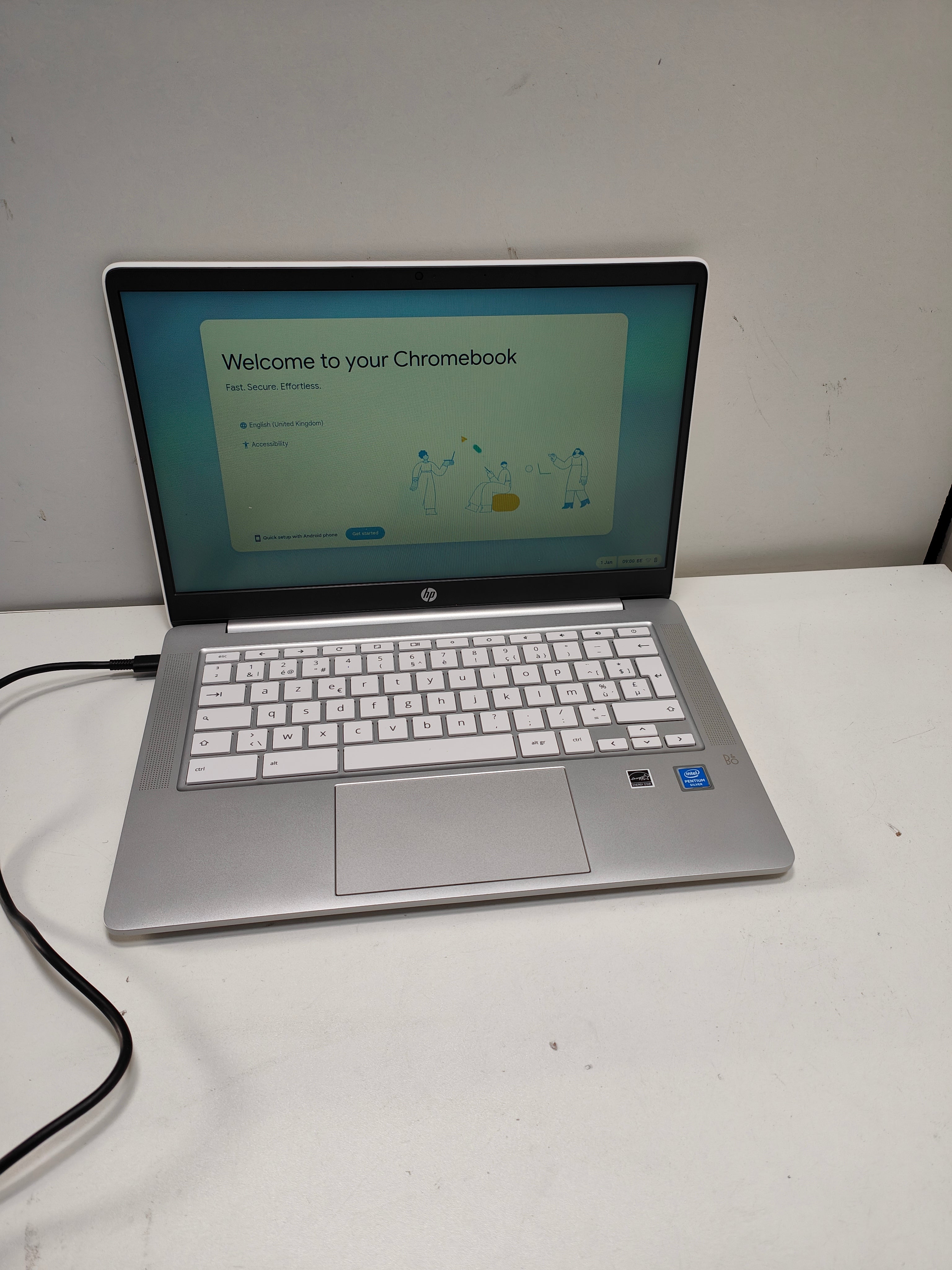 HP Chromebook 14a 14a-na0056nb AZERTY