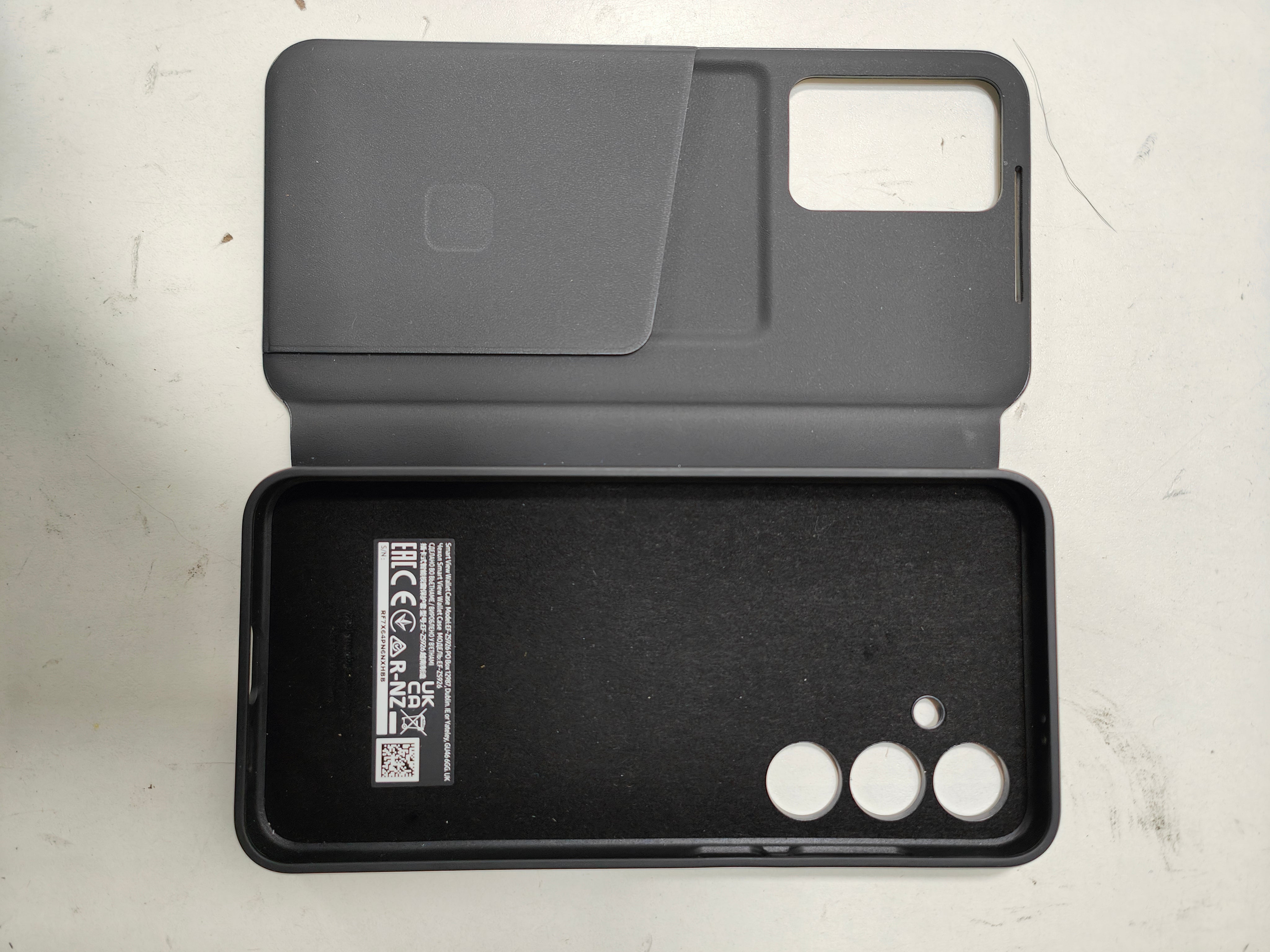 Samsung Galaxy S24+ Smart View Wallet Case Black