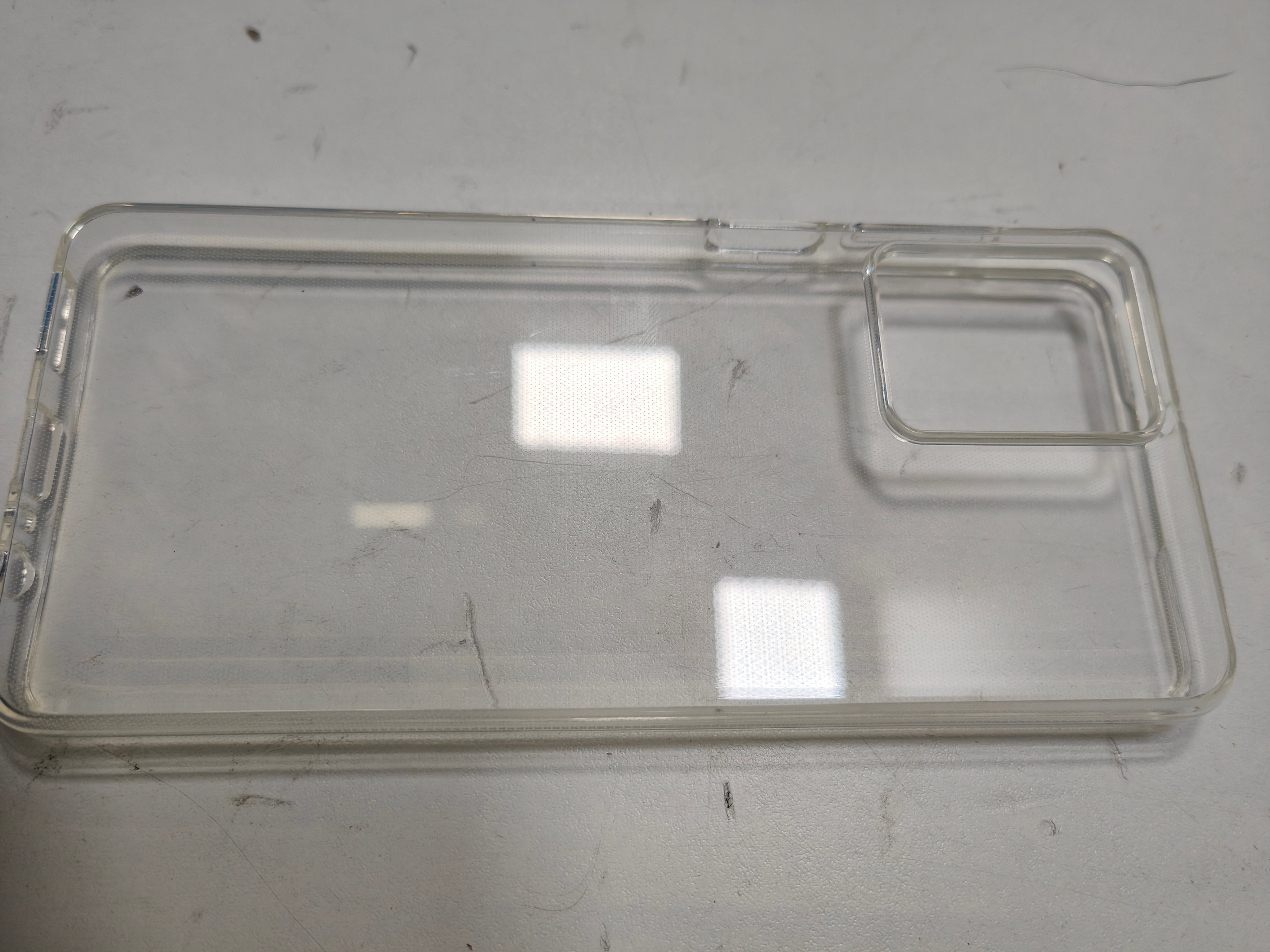 Just in case Motorola Moto G54 5G Soft TPU Case - Clear