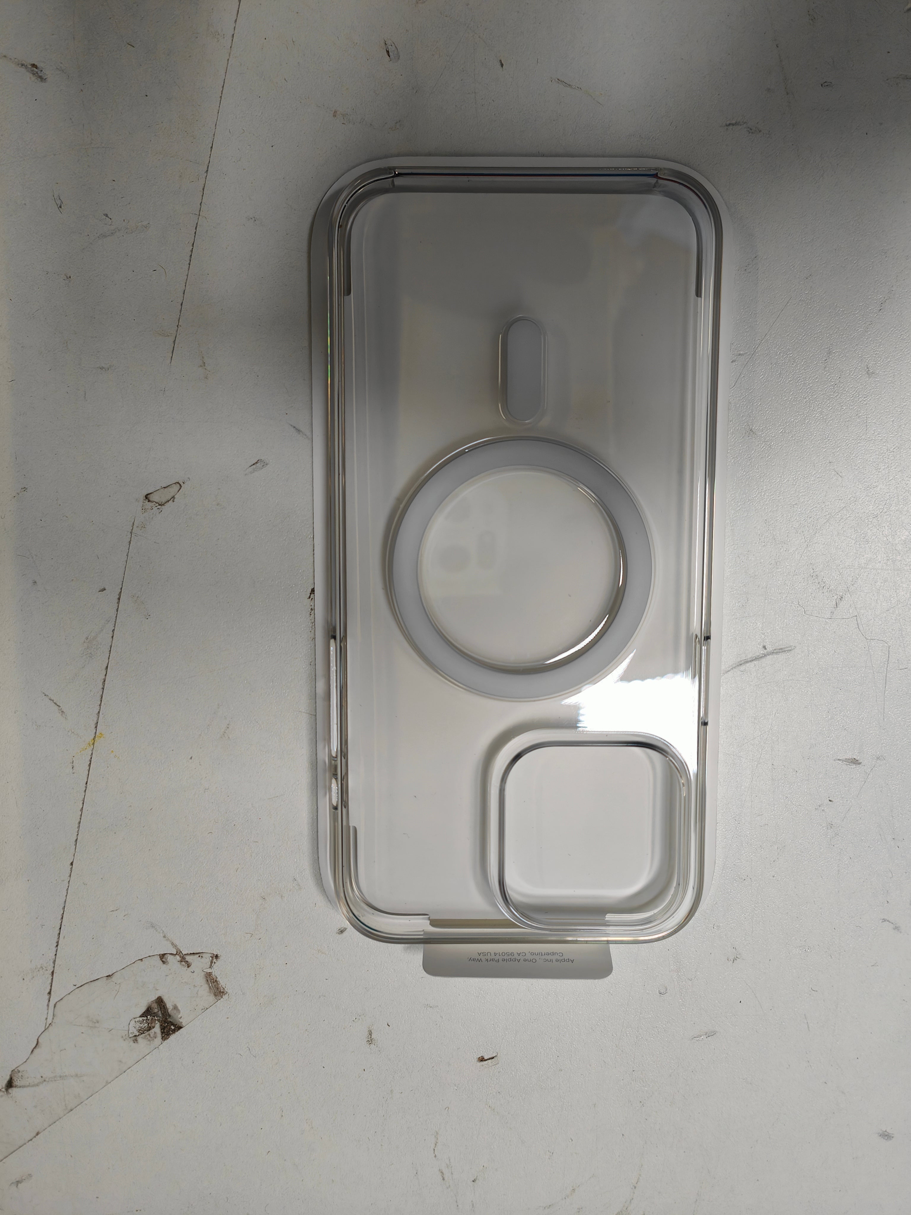 Apple iPhone 15 Pro Max Back Cover met MagSafe Transparant