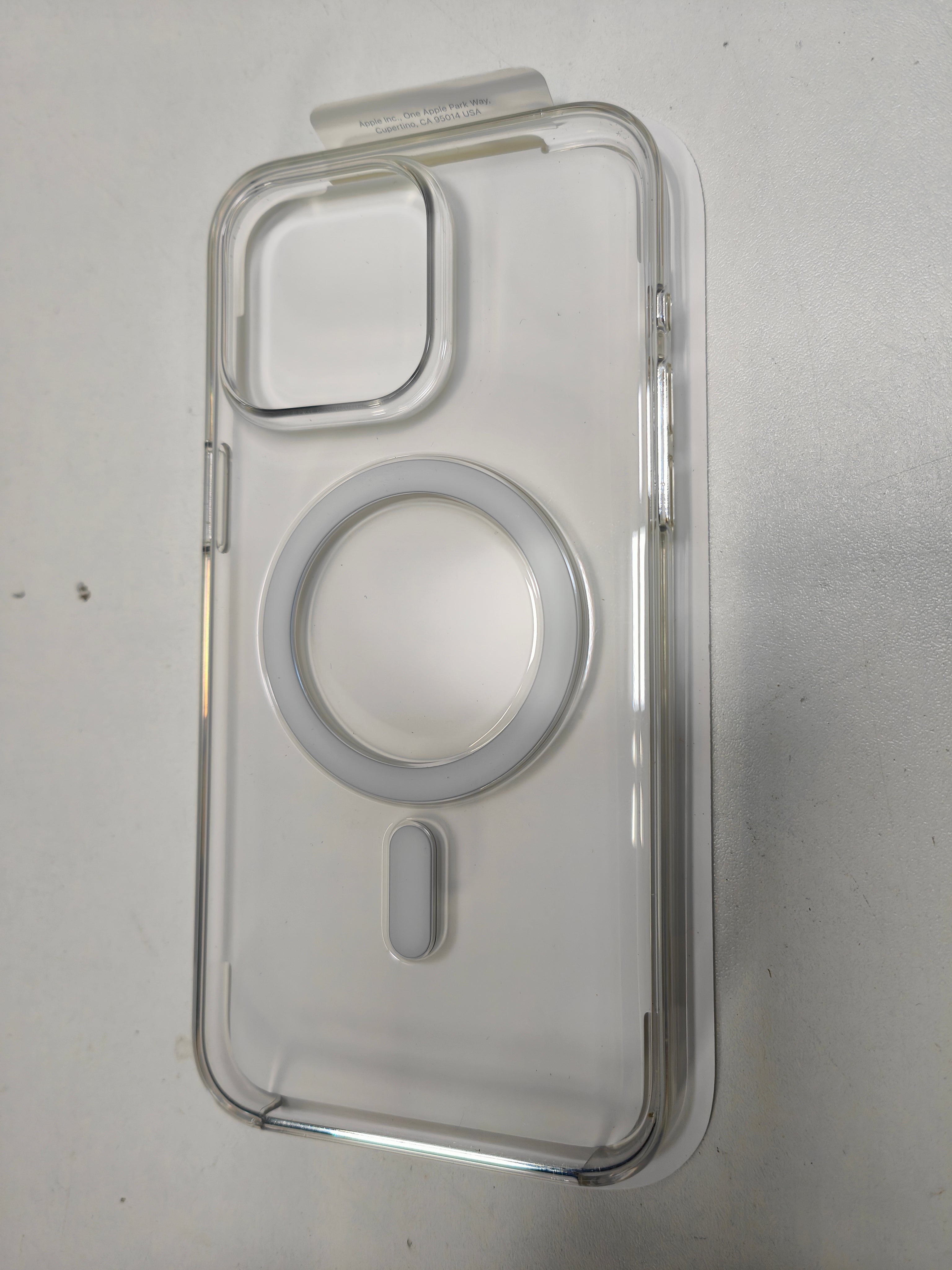 Apple iPhone 15 Pro Max Back Cover met MagSafe Transparant