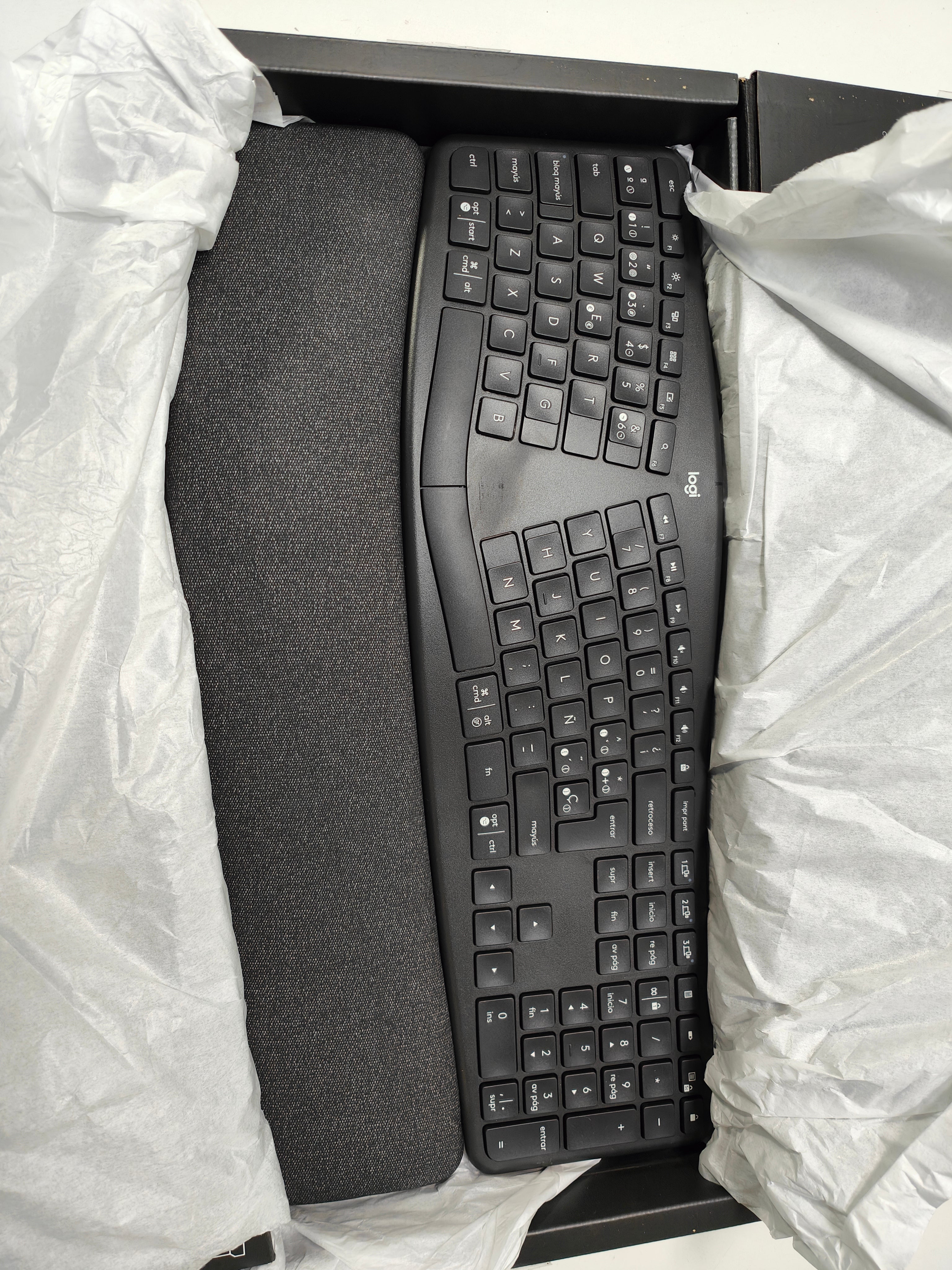Logitech K860 Ergonomisch Draadloos Toetsenbord AZERTY