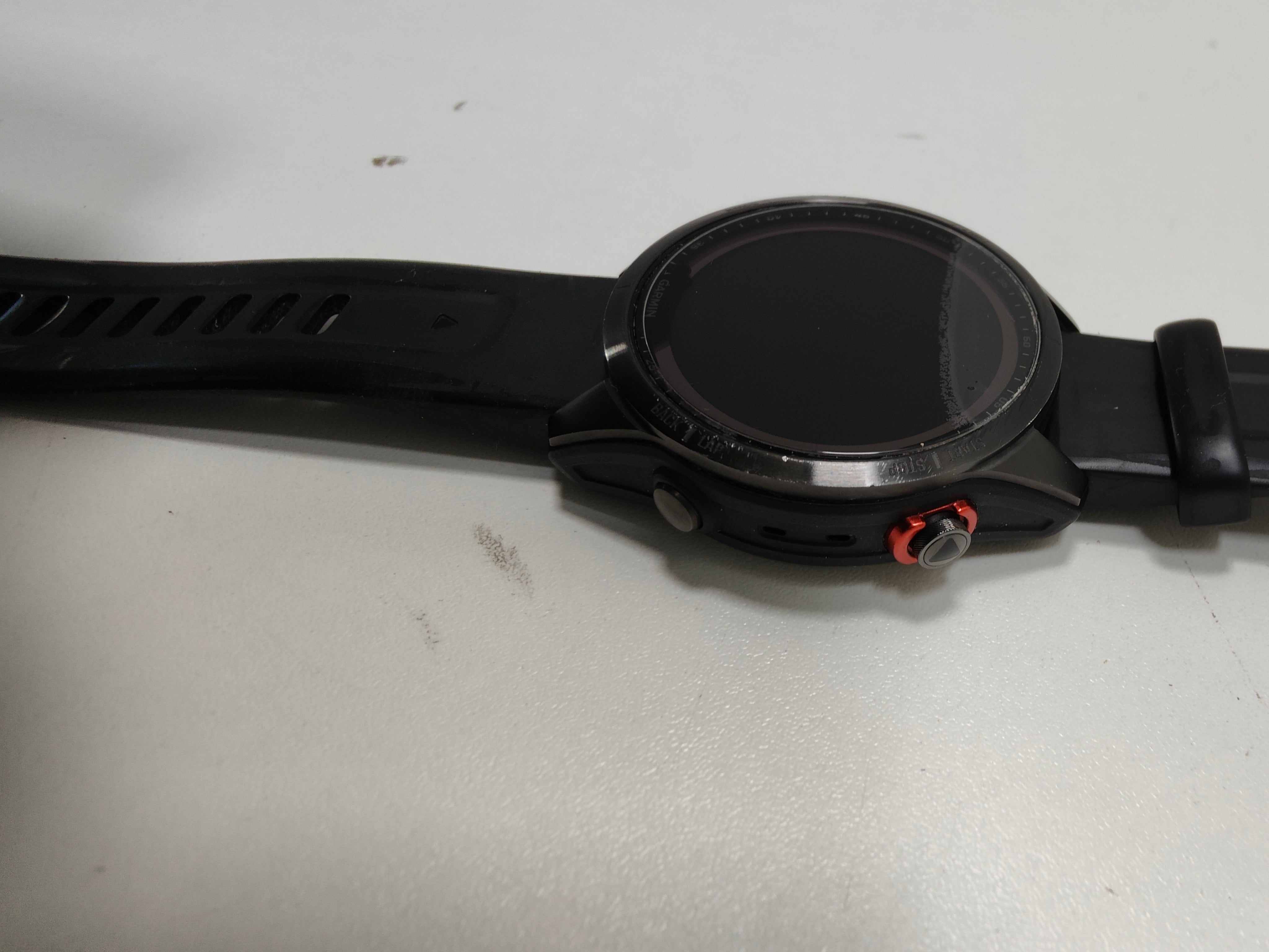 Garmin fenix 7S Solar, Slate Gray met zwarte band