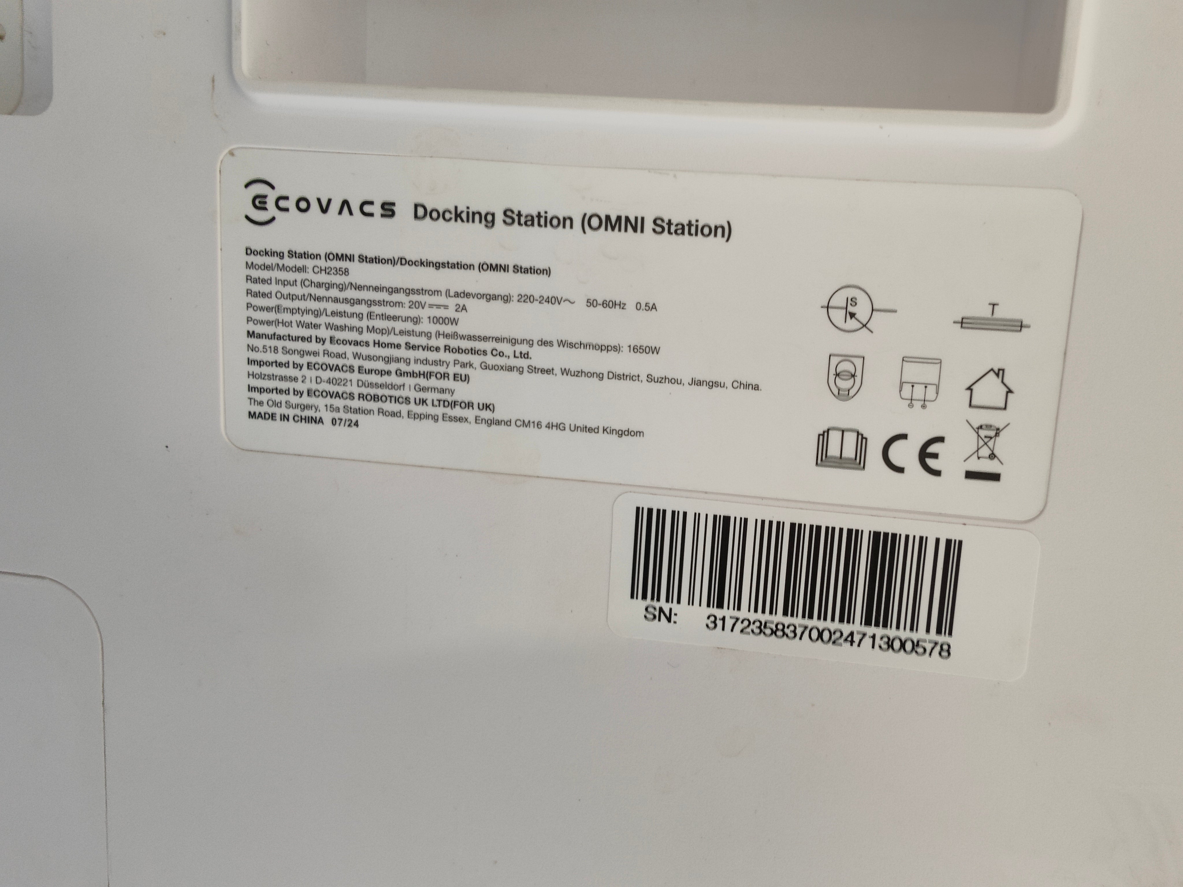 Ecovacs DEEBOT X5 OMNI