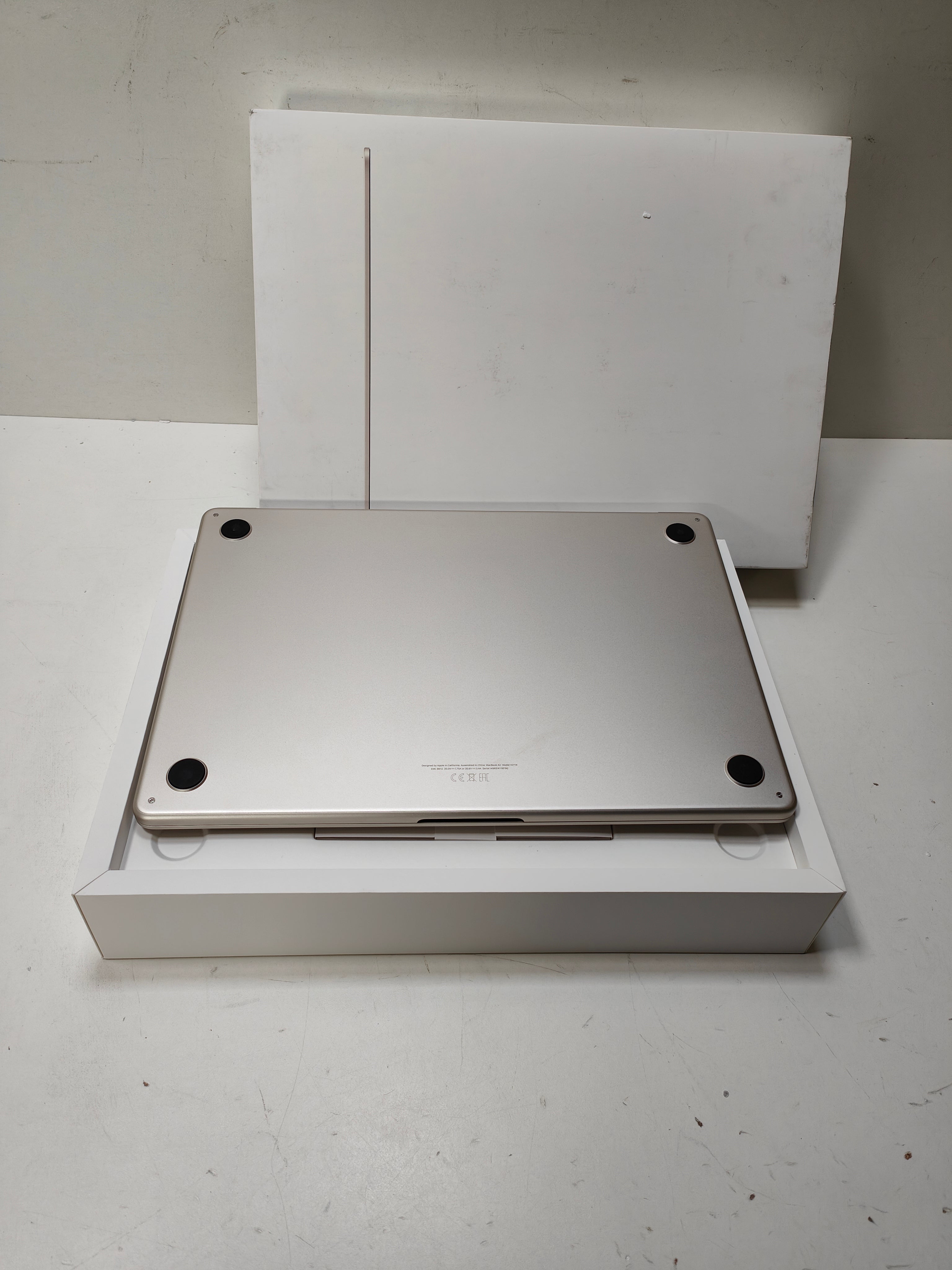 Apple MacBook Air 15" (2024) M3 (8/10) 8GB/256GB Sterrenlicht QWERTY