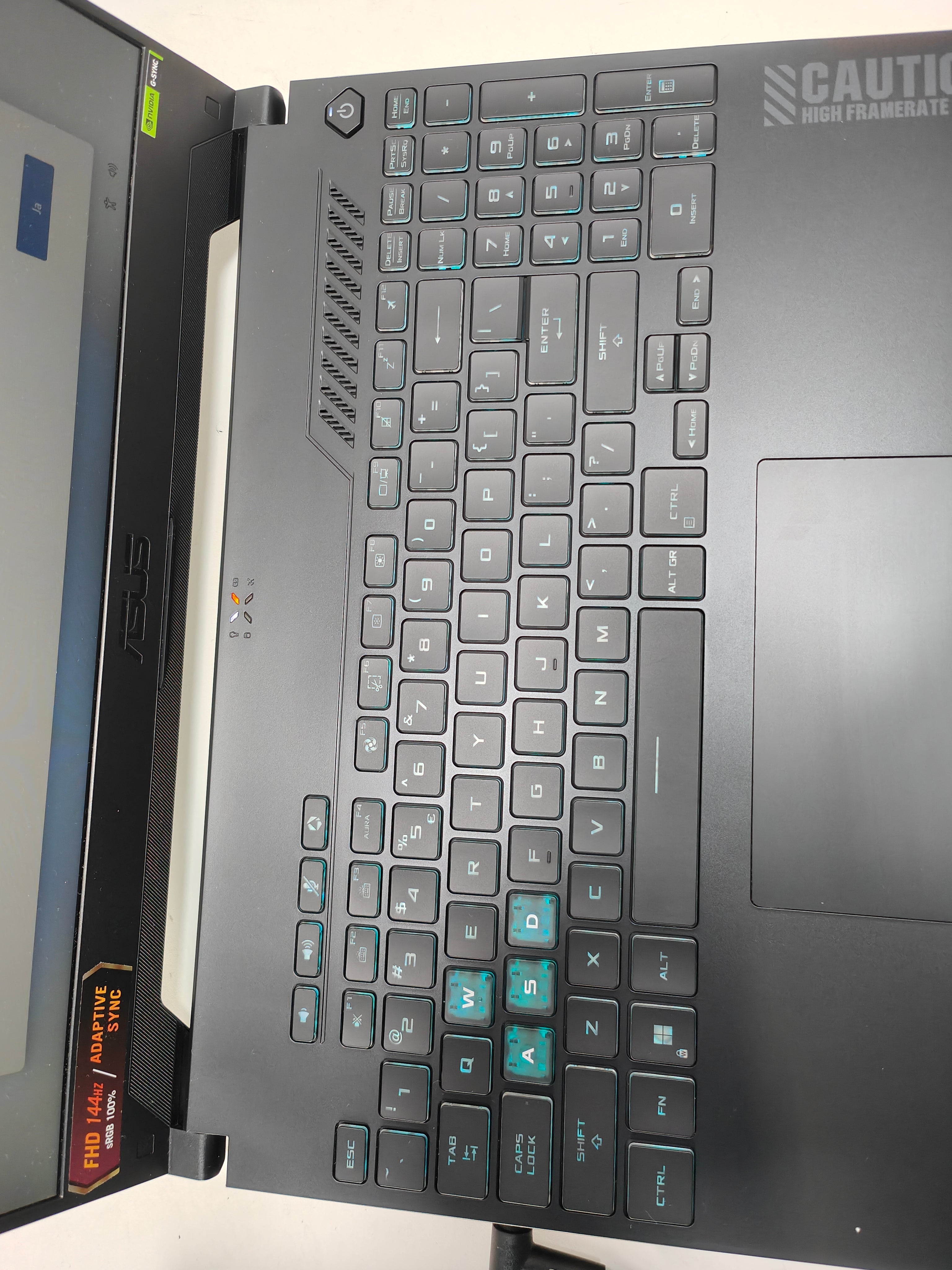 Asus TUF Gaming A15 FA507NU-LP045W QWERTY