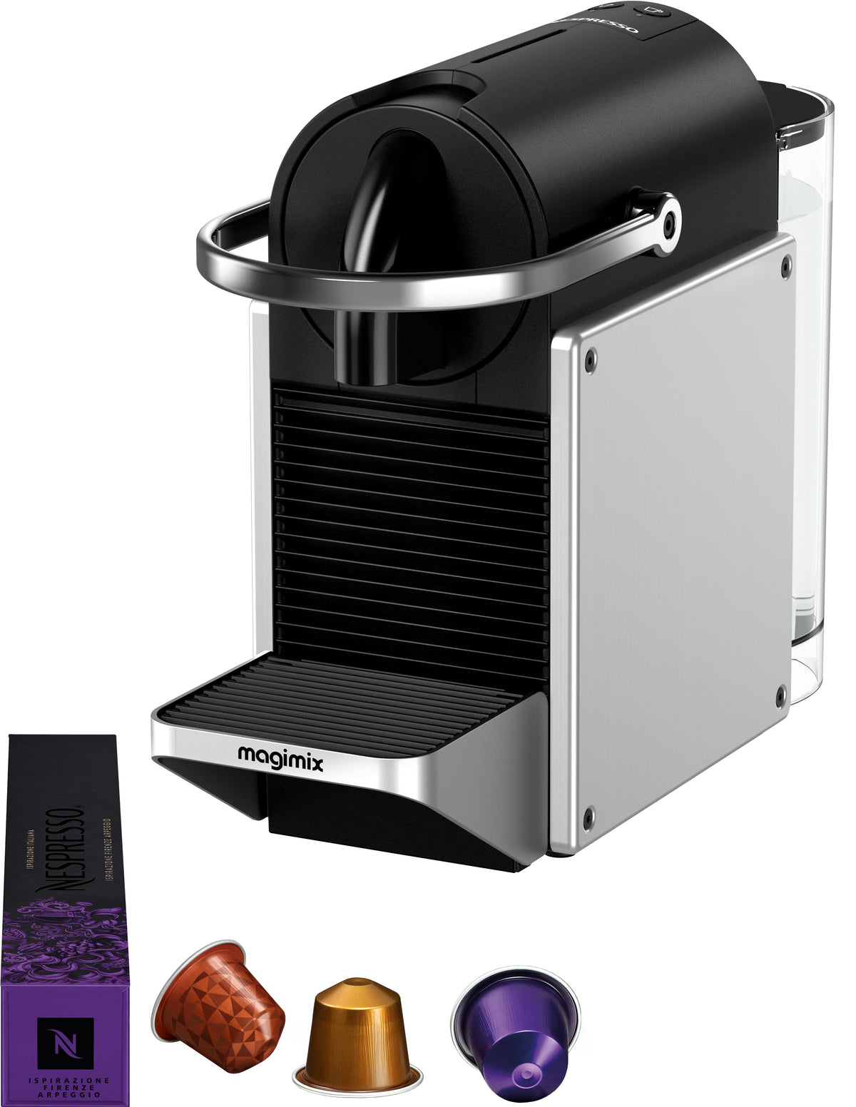 Magimix Nespresso Pixie Metallgrau 11327NL
