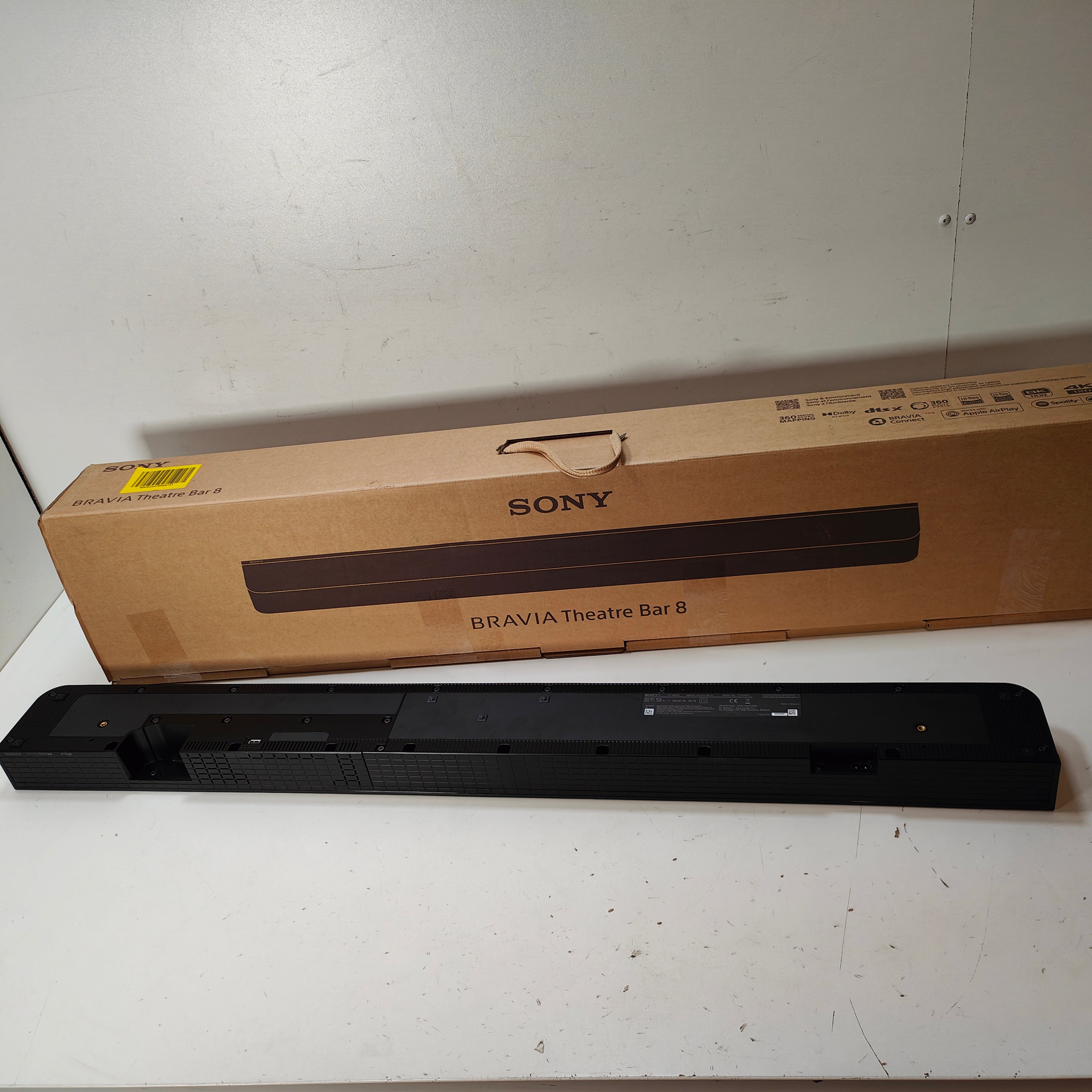 Bar de théâtre Sony Bravia 8 Noir