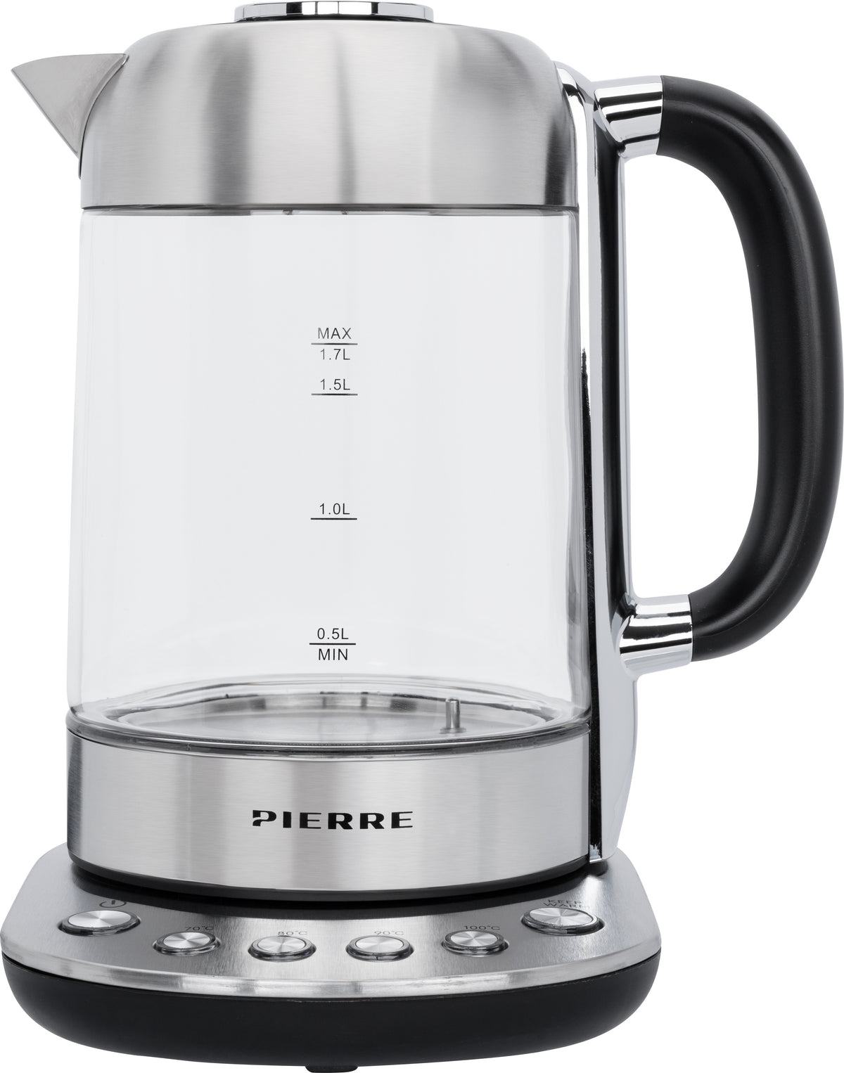 Pierre PWK7000 Glass kettle with adjustable temperature
