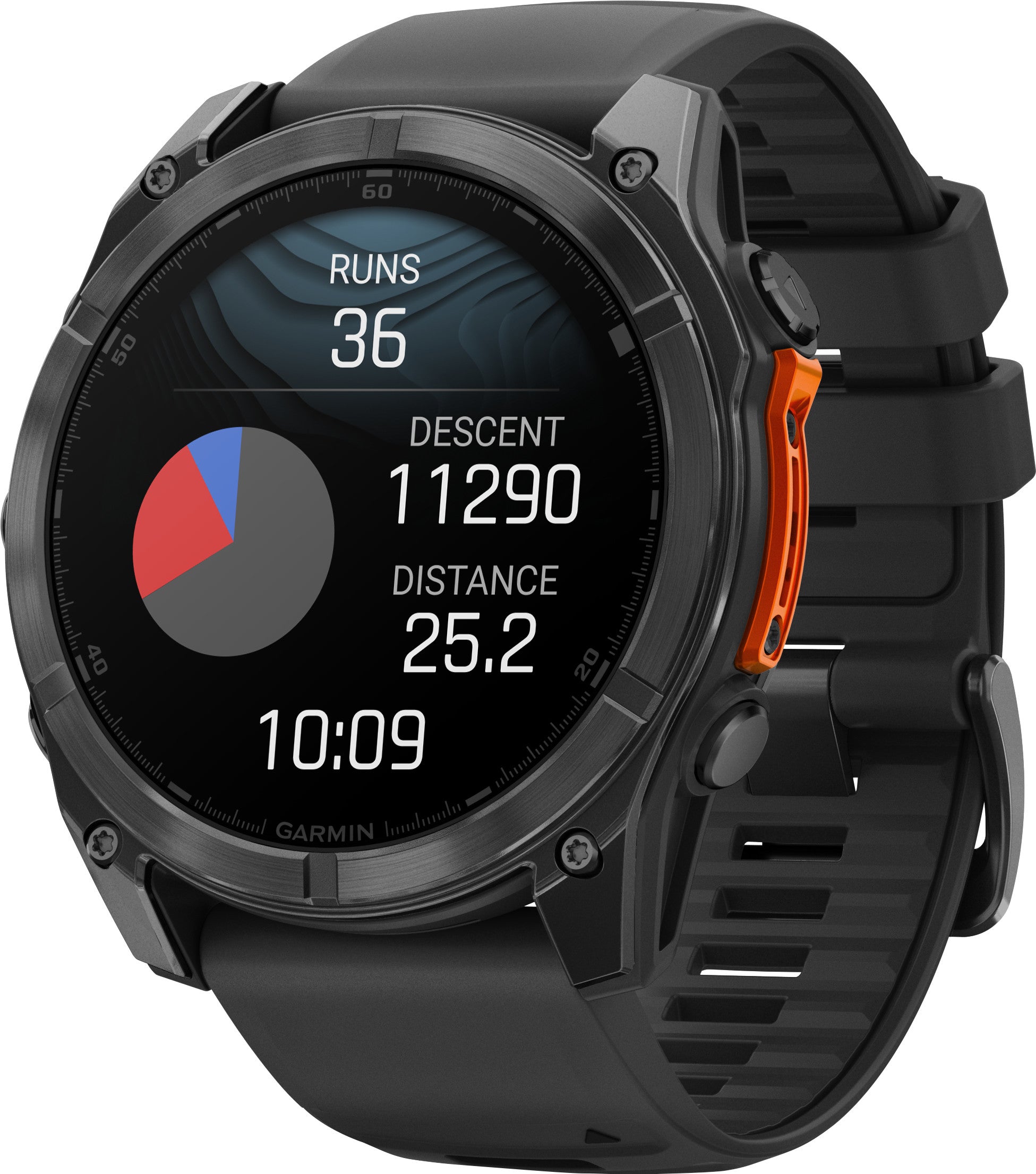Garmin fenix 8 51 mm Schiefergrau Stahl/Schwarz