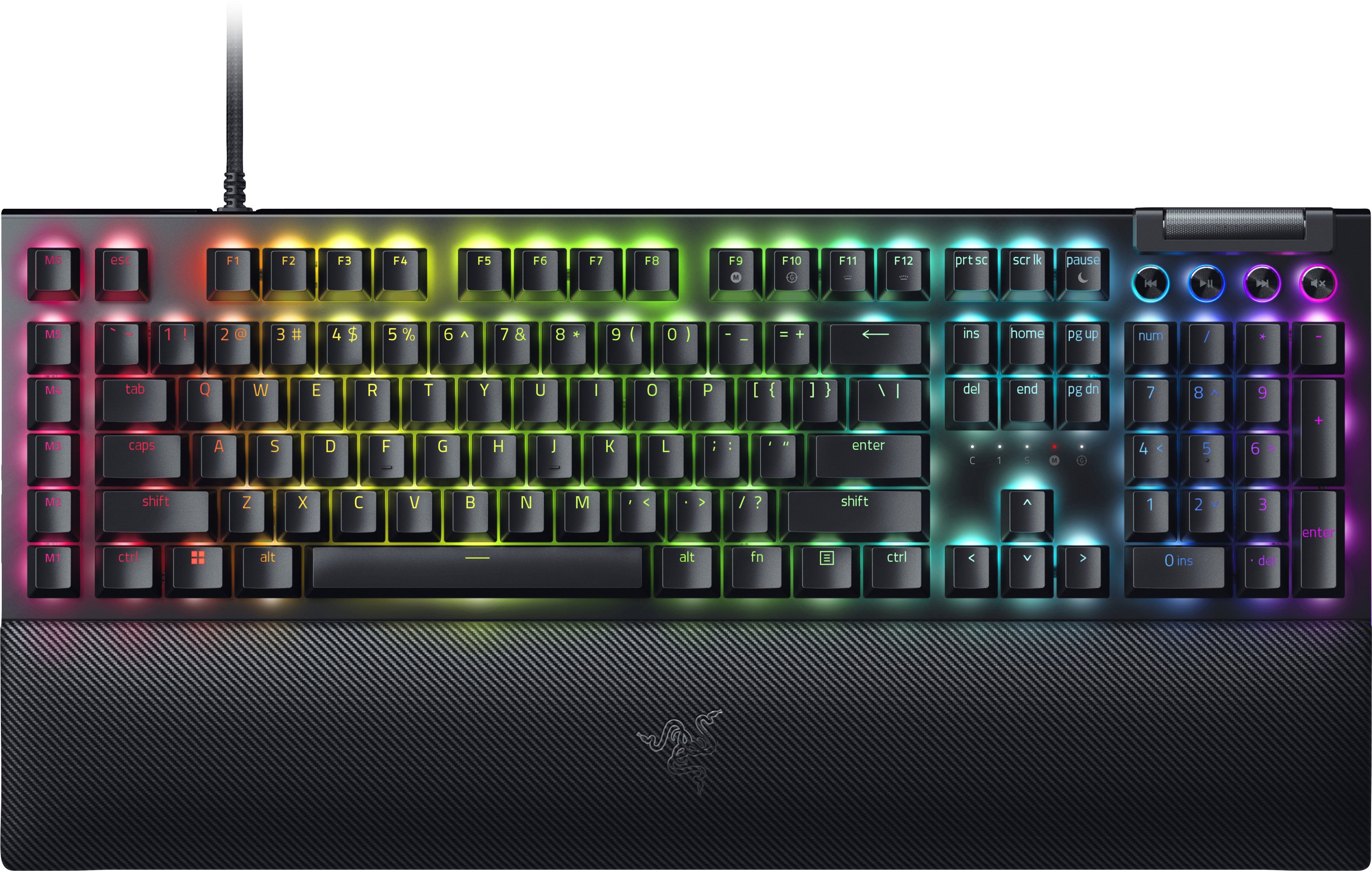Razer BlackWidow V4 Mechanisch Gaming Toetsenbord Yellow Switch QWERTY