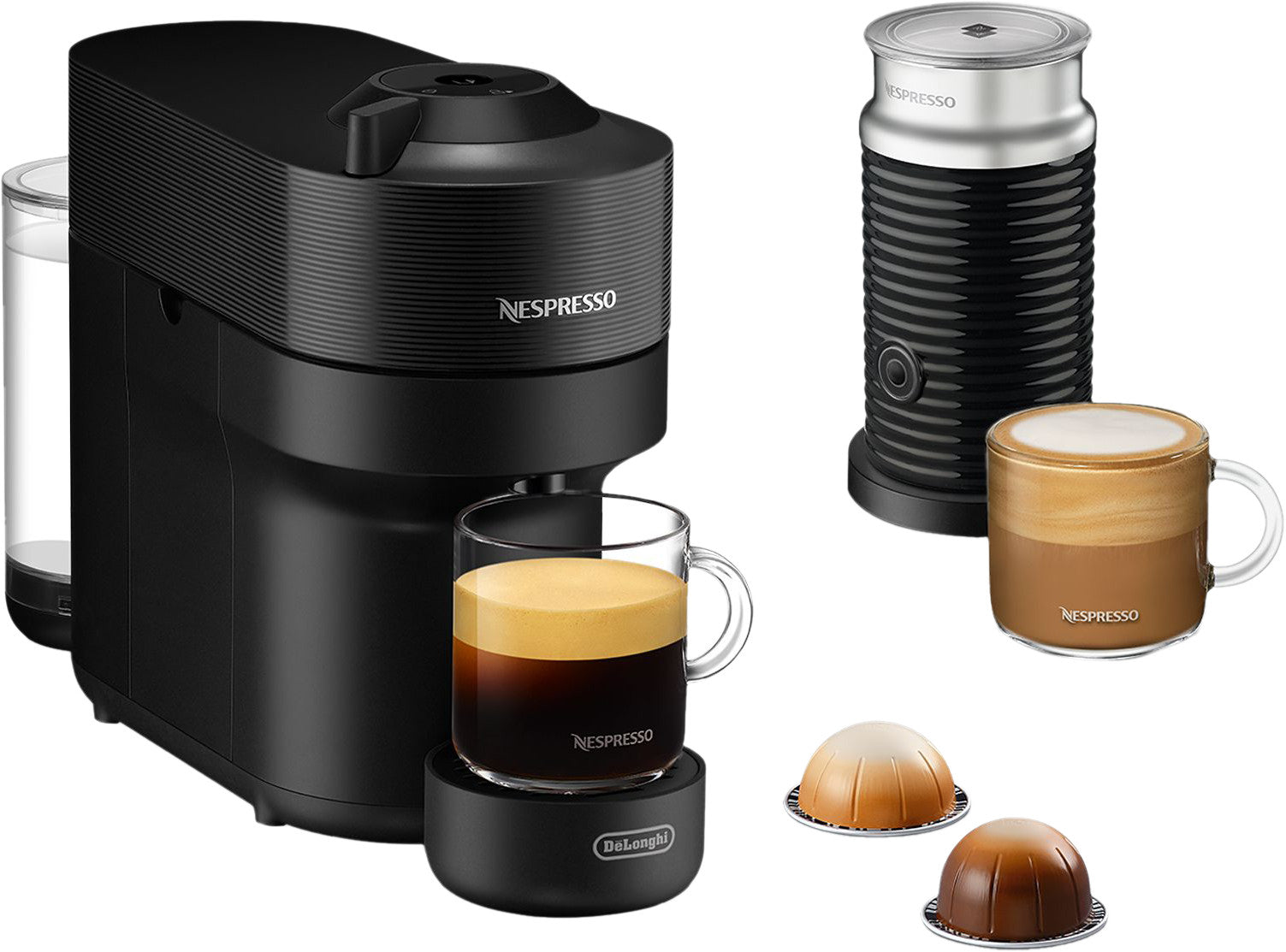 DeLonghi Vertuo POP + Aeroccino ENV90.BAE