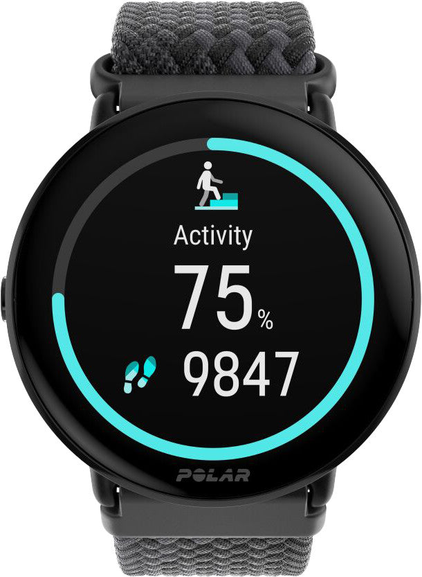 Polar IGNITE 3 Geflochtener Garn Schwarz S-L
