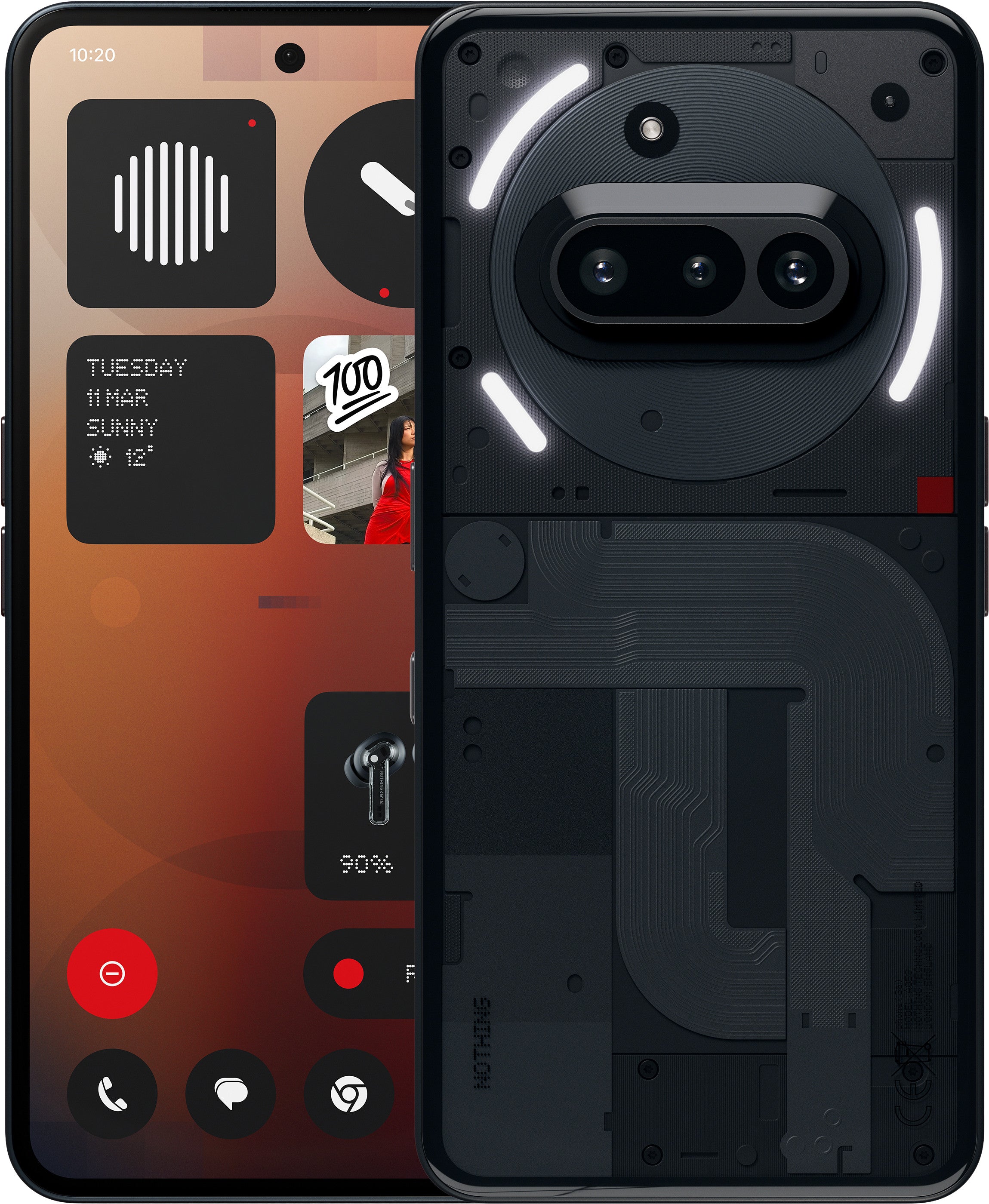 Nothing Tech Nothing Phone (3a) 256GB Black