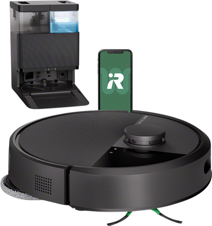 iRobot Roomba Plus 405 Combo Robot + Autowash Dock Zwart