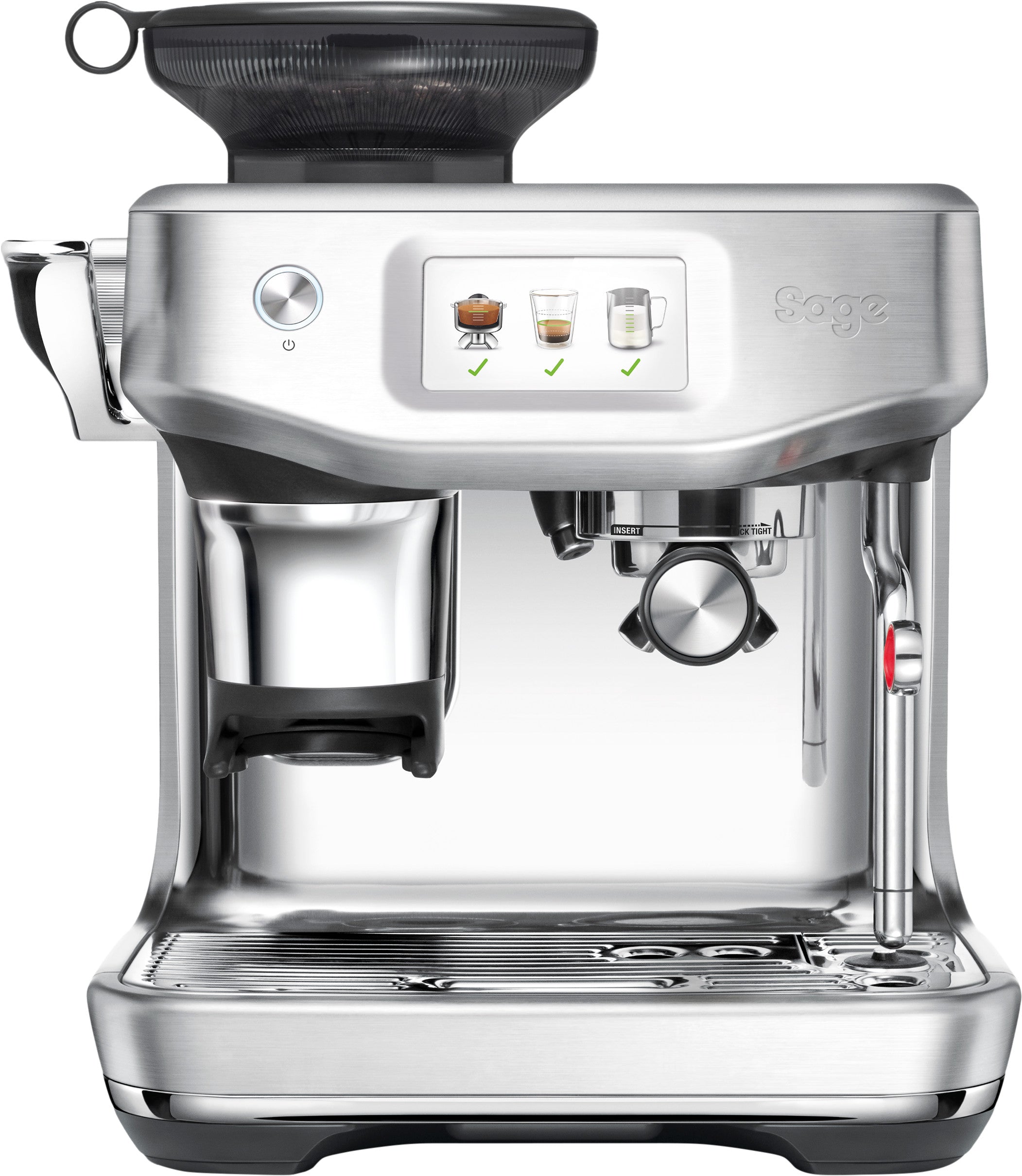 Sage Barista Touch Impress Cold gebürsteter Edelstahl