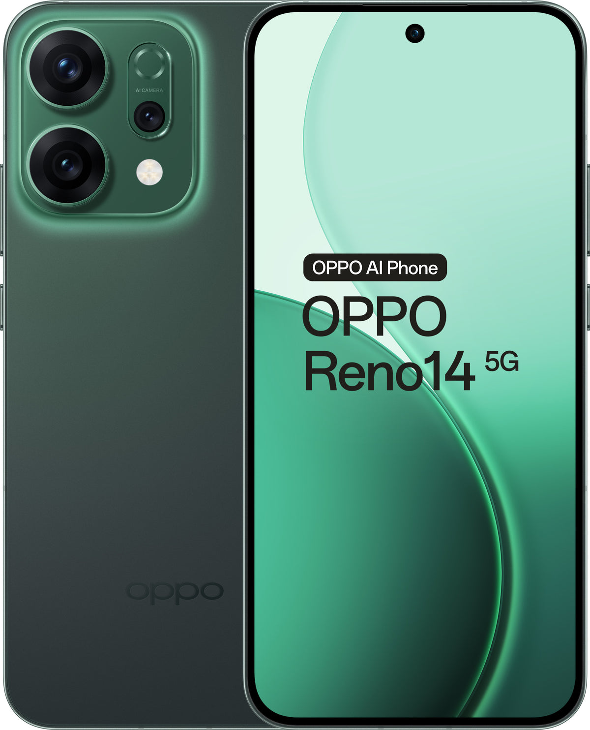 Oppo Reno14 256GB Luminous Green