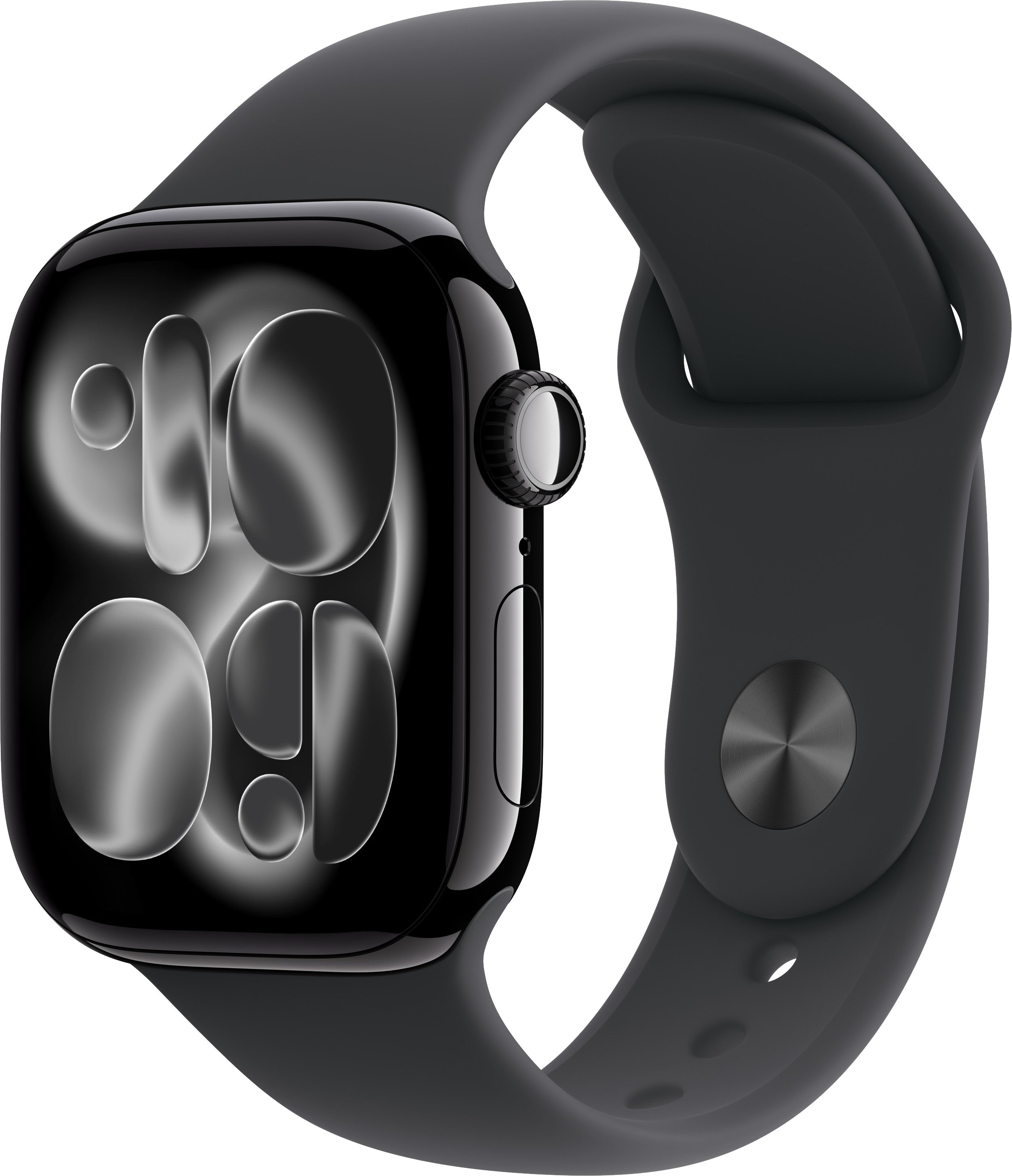 Apple Watch Series 11 42mm Black Sport Band S/M