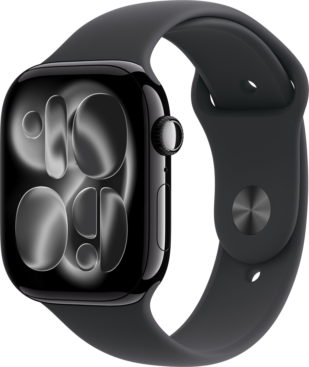 Apple Watch Series 11 5G 46mm Schwarz Sportarmband S/M