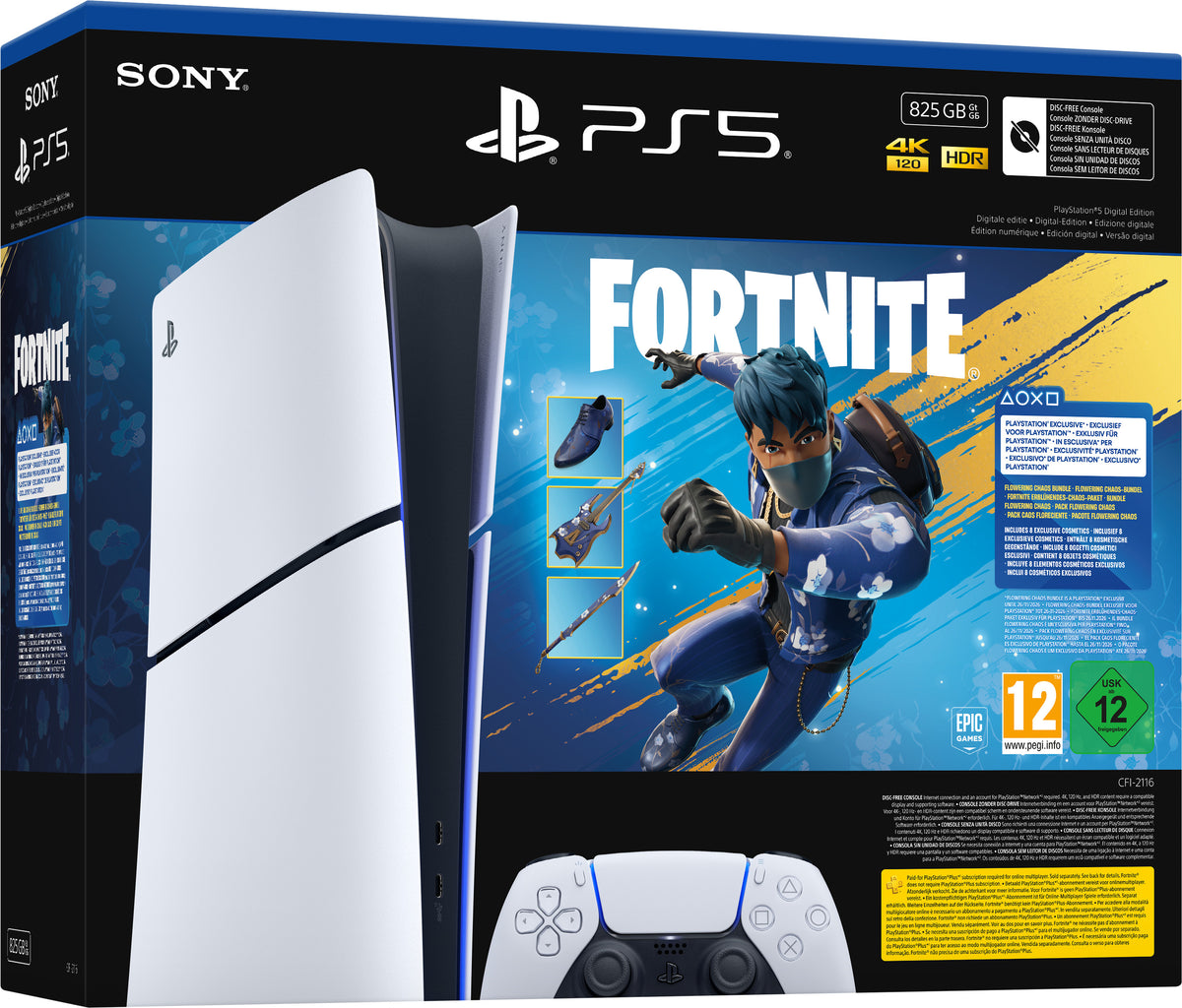 Sony PS5 Digital Edition + Fortnite