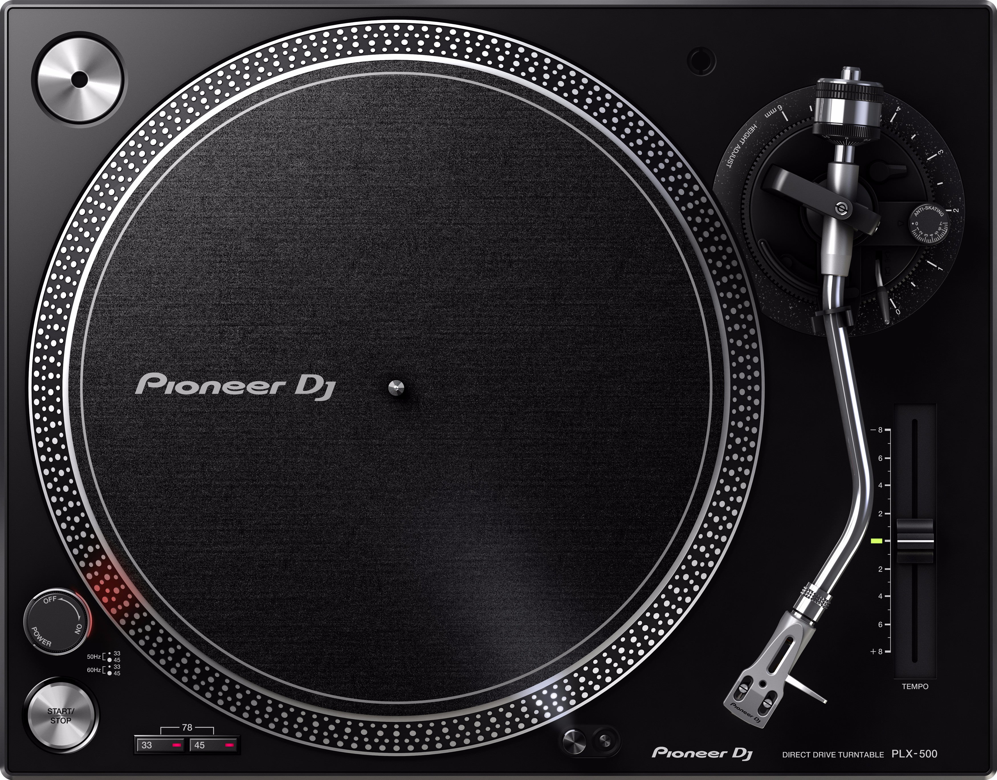 Pioneer PLX-500 Zwart