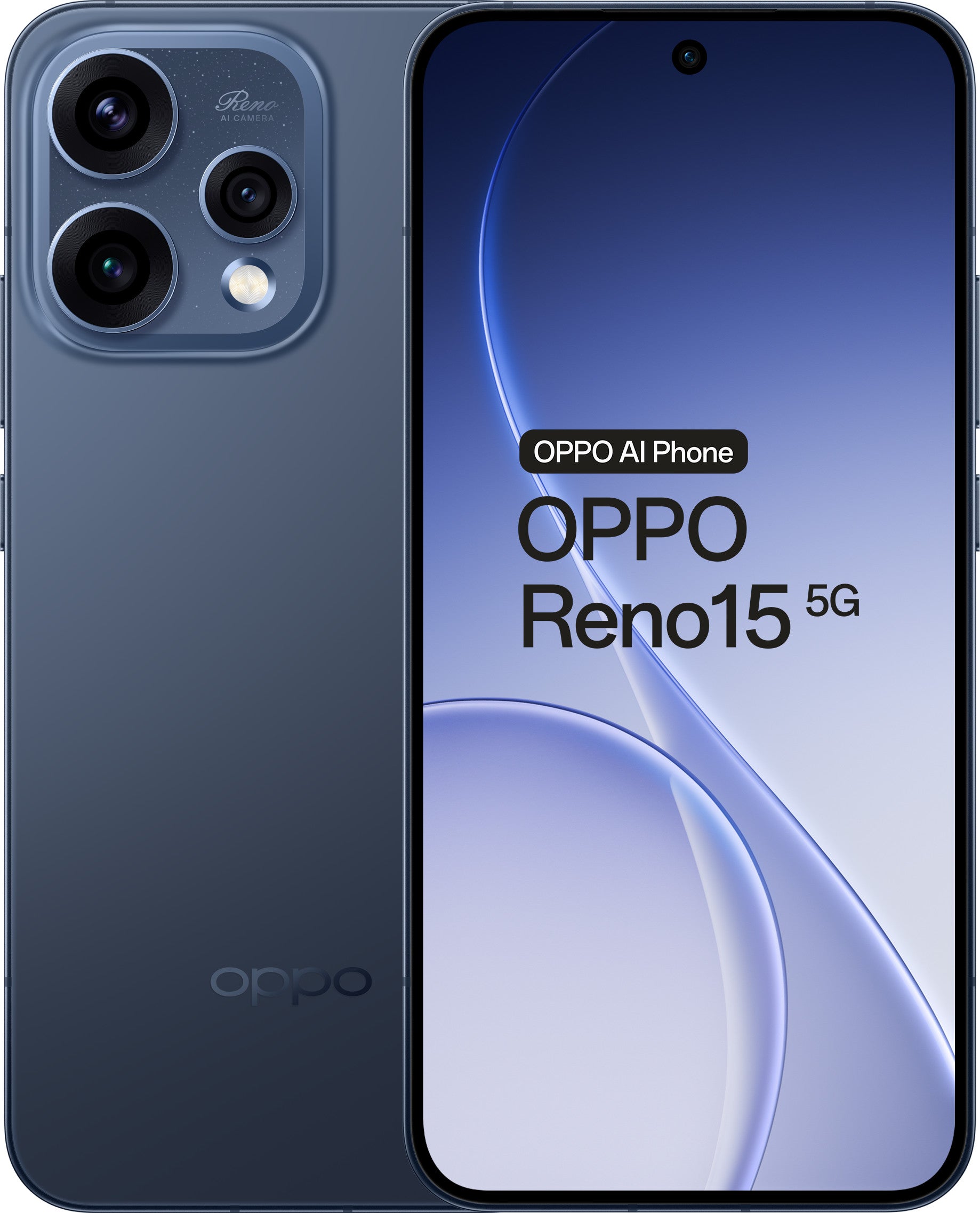 Oppo Reno15 512 Go Bleu foncé 5G