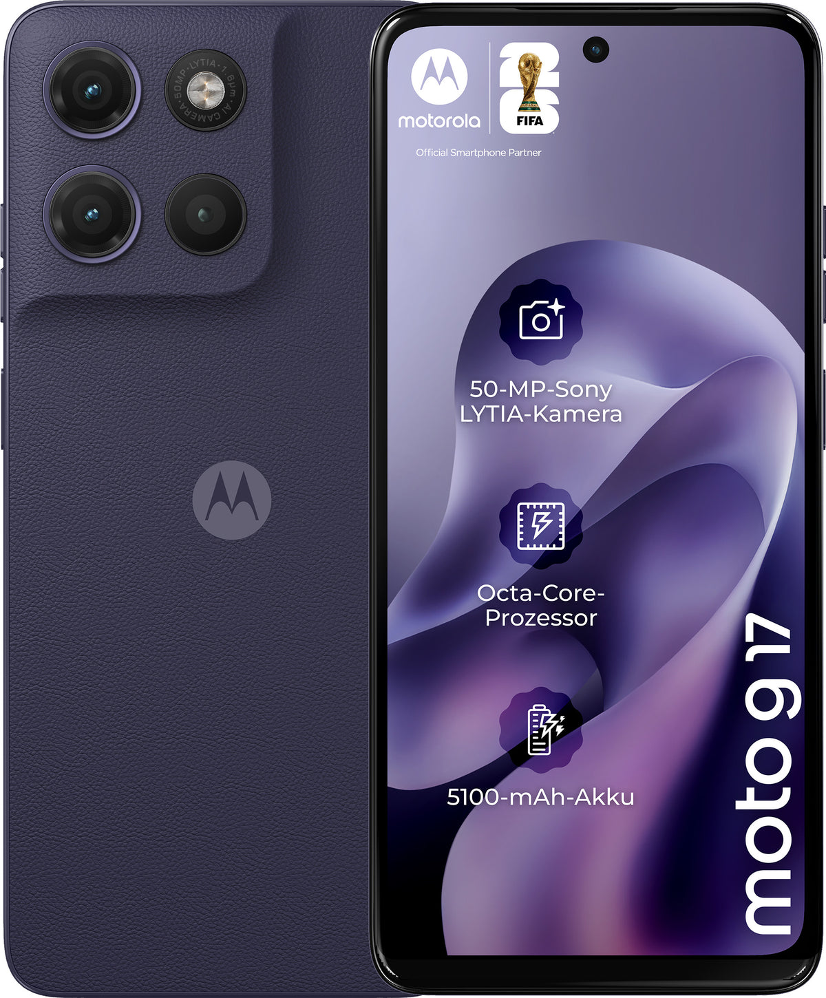 Motorola Moto G17 256GB Blue 4G